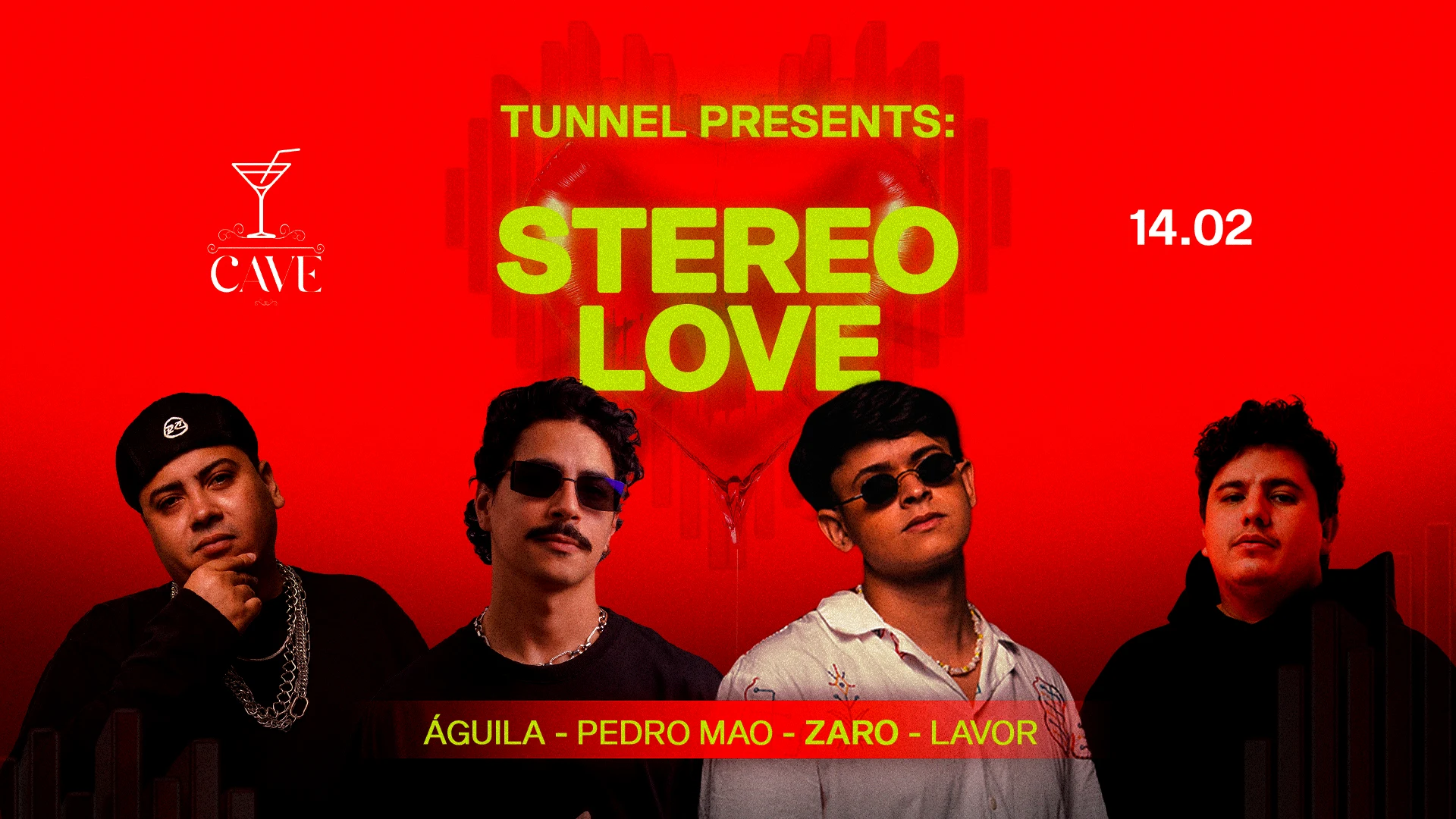 Tunnel Presents: Stereo Love Cover