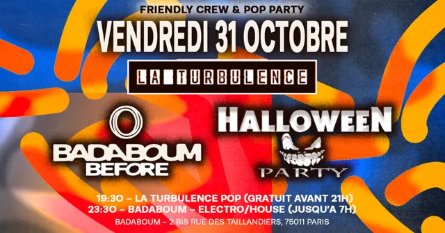 La Turbulence D'halloween Cover