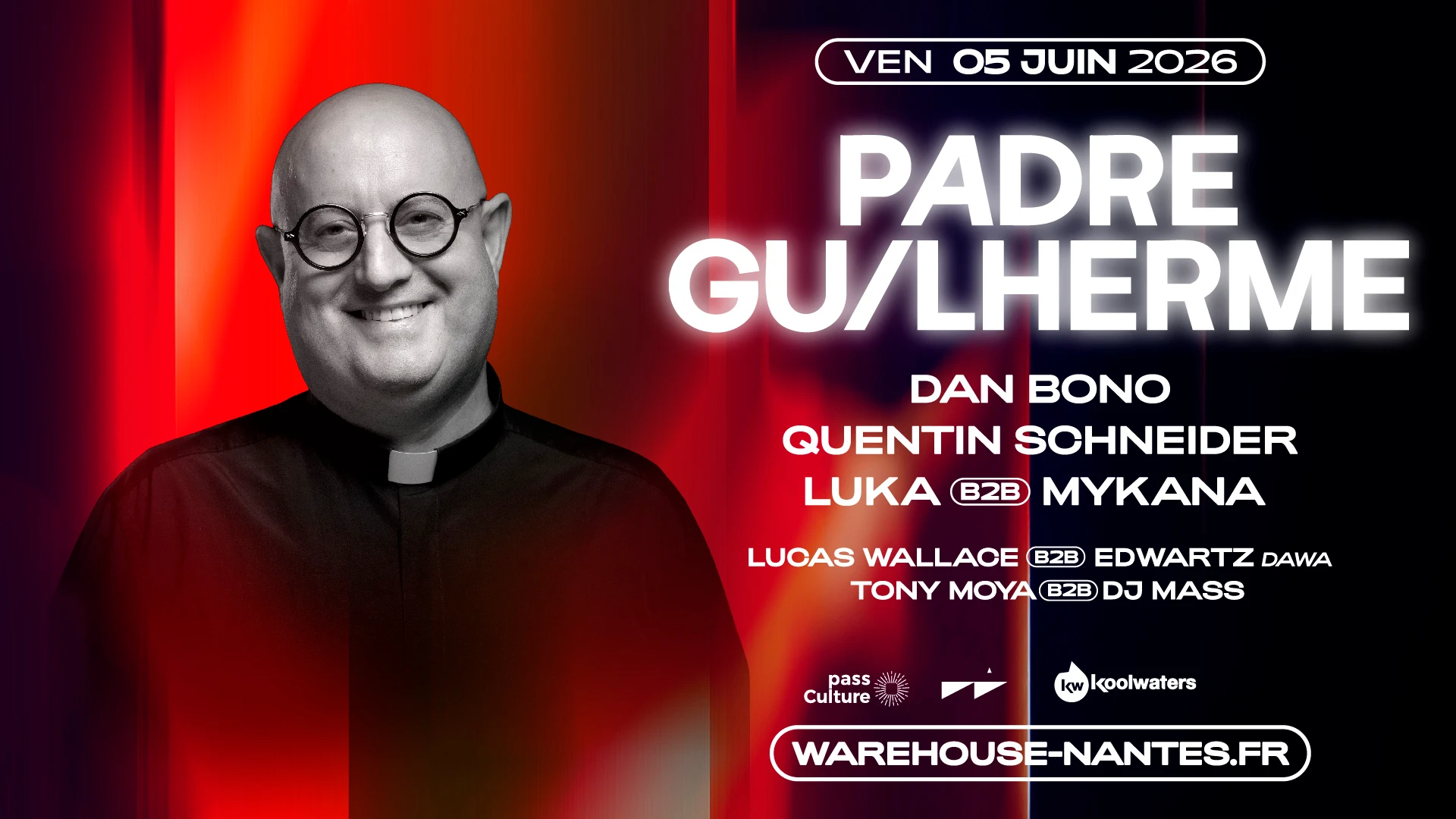 Padre Guilherme Pour La Première Fois À Nantes Cover