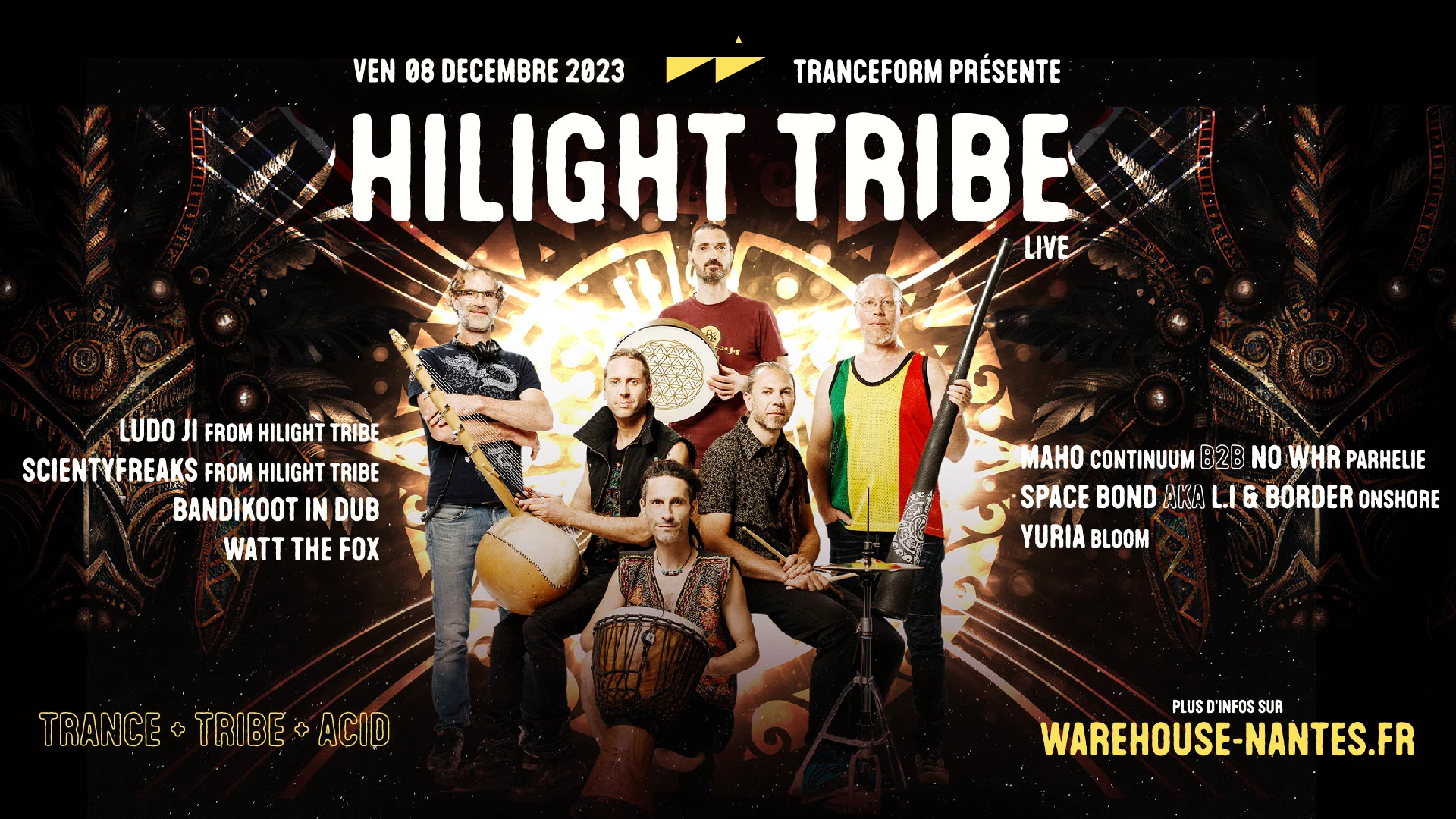 Hilight Tribe & More - Warehouse Nantes Cover