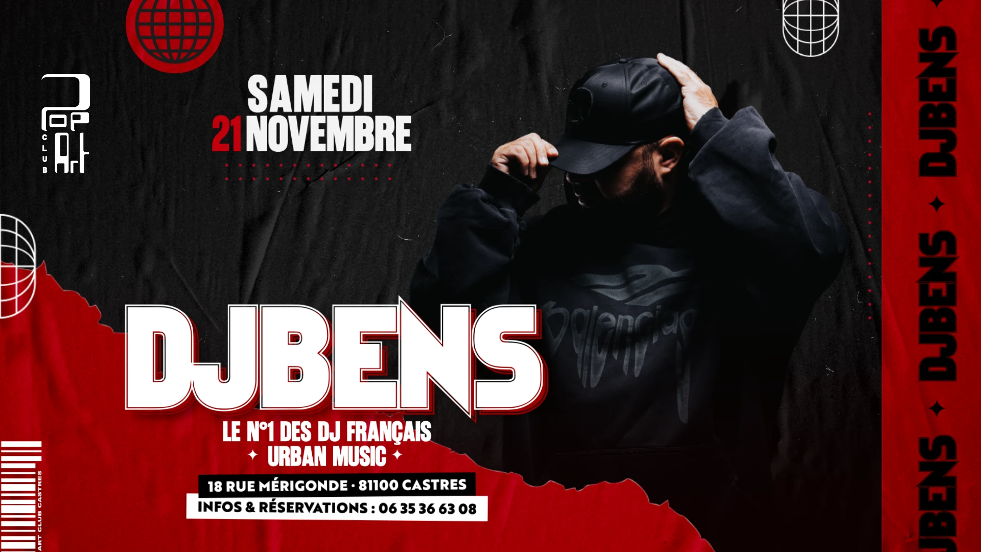 Dj Bens - Samedi 21 Novembre Cover