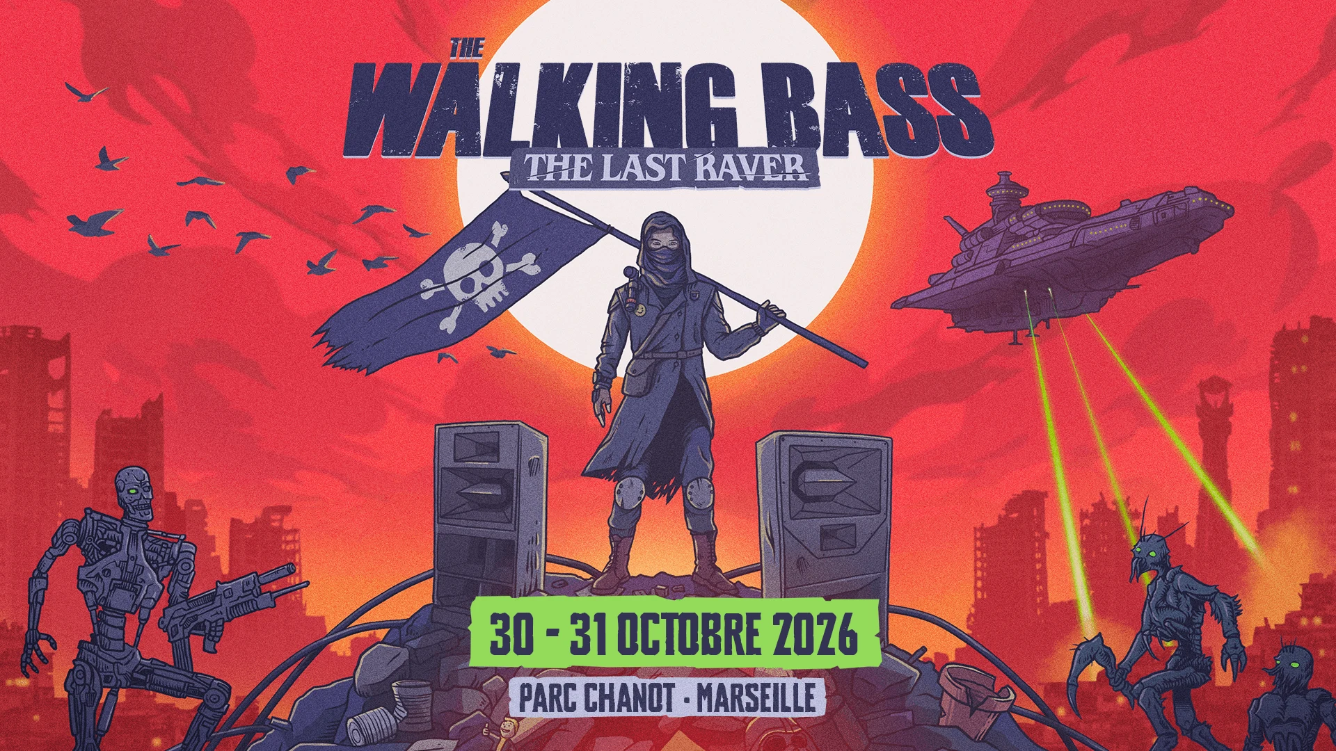 Walking Bass Festival 2026 : The Last Raver Cover