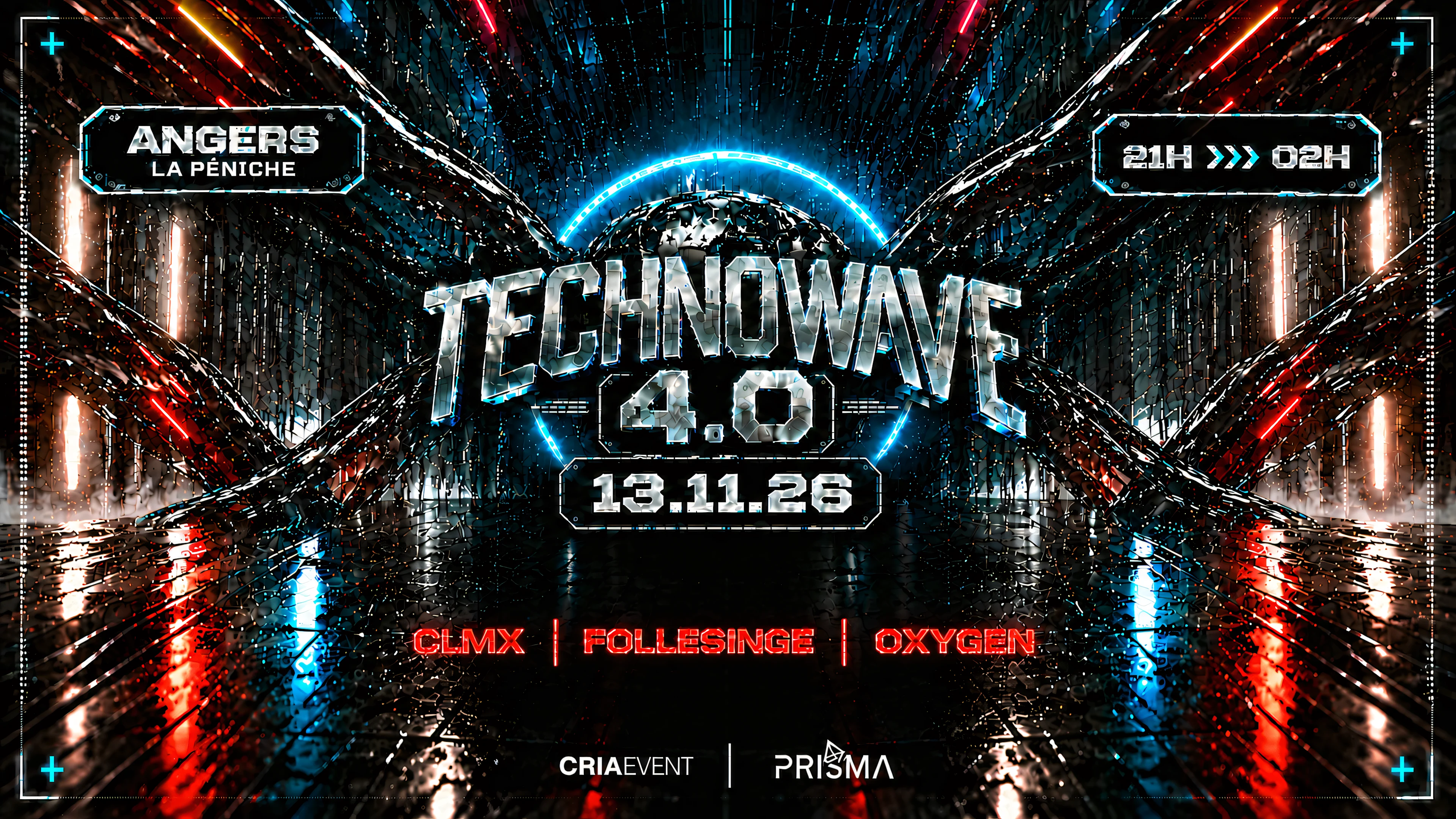 Technowave 4.0 W/ Clmx / Oxygen / Follesinge Cover