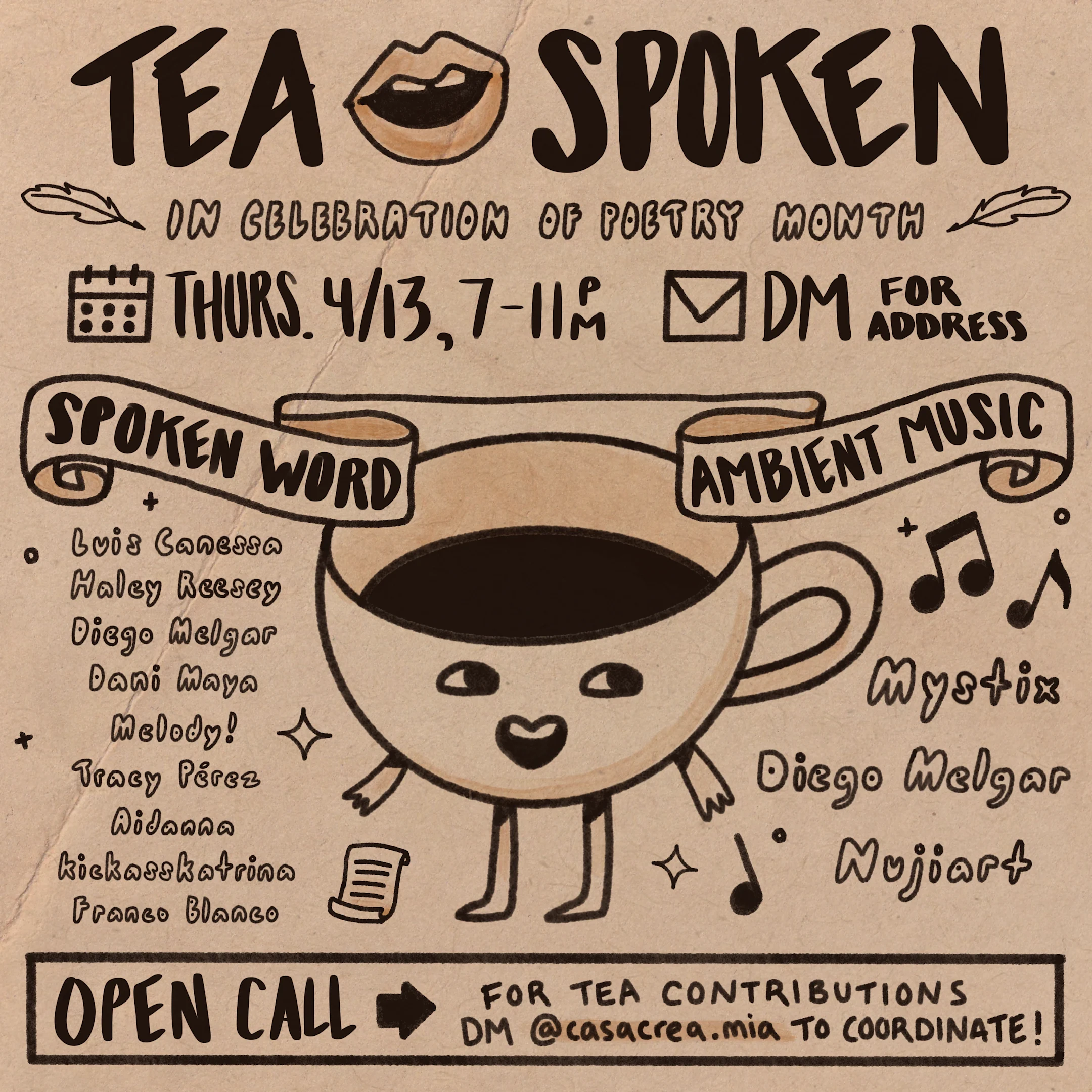 Tea Spoken Cover