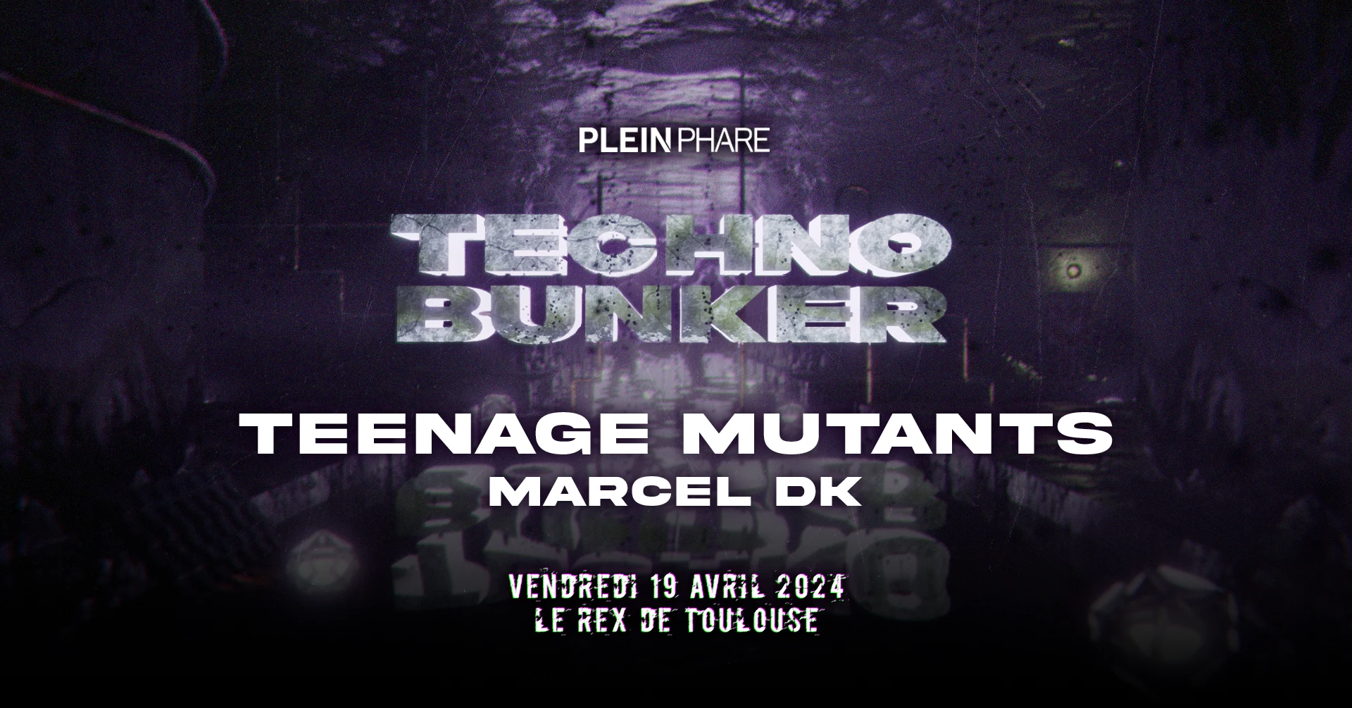 Techno Bunker W/ Teenage Mutants, Marcel Dk Cover