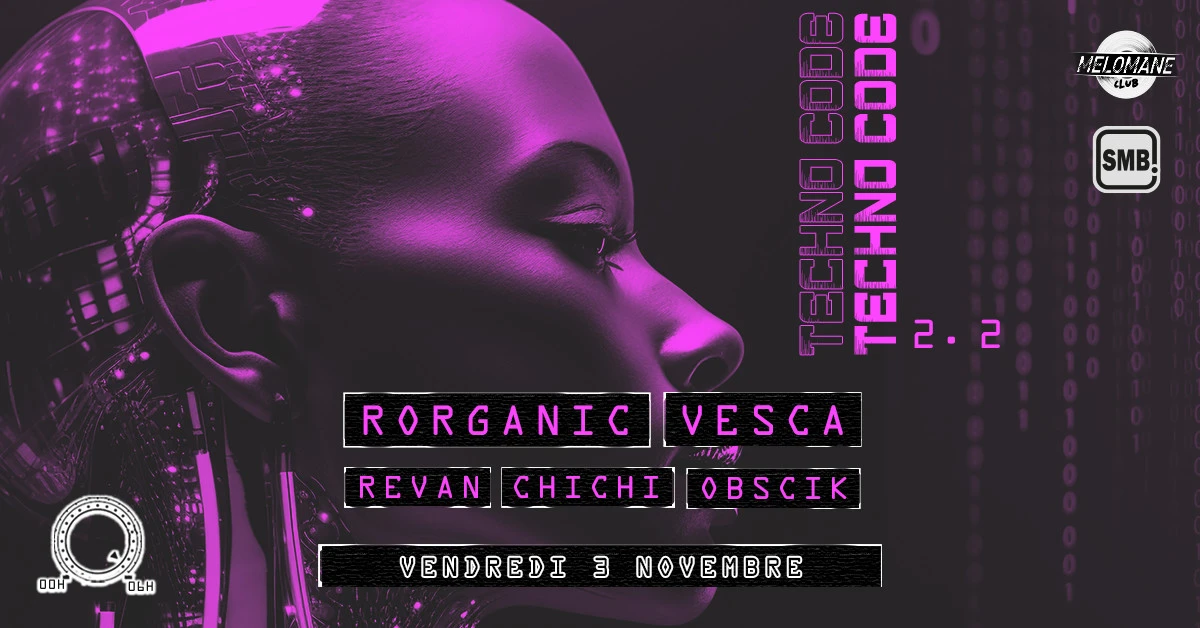 Techno Code 2.2 : Rorganic / Vesca / Revan / Chichi / Obscik Cover