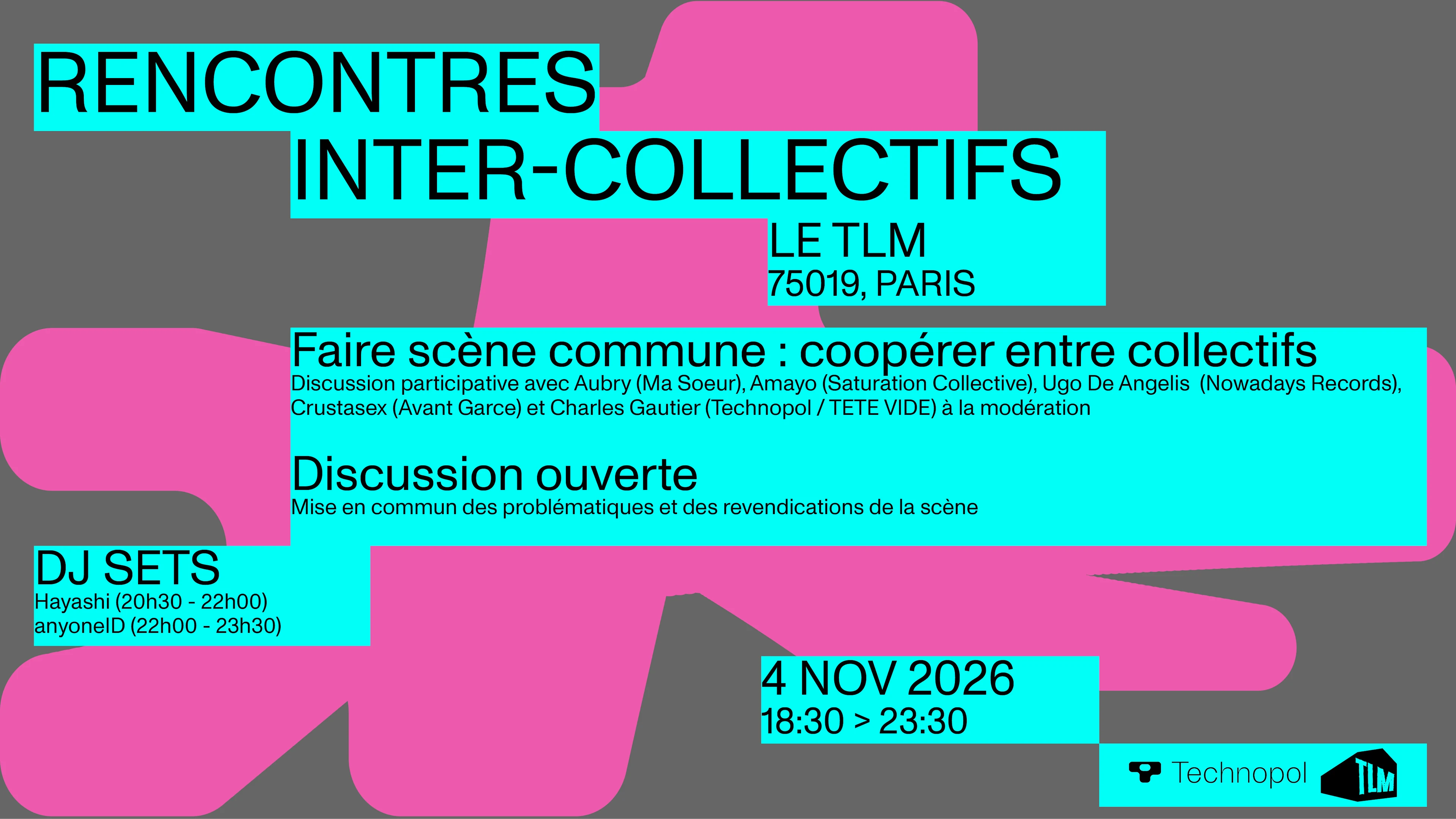 Technopol - Rencontres Inter-Collectifs Au Tlm Cover