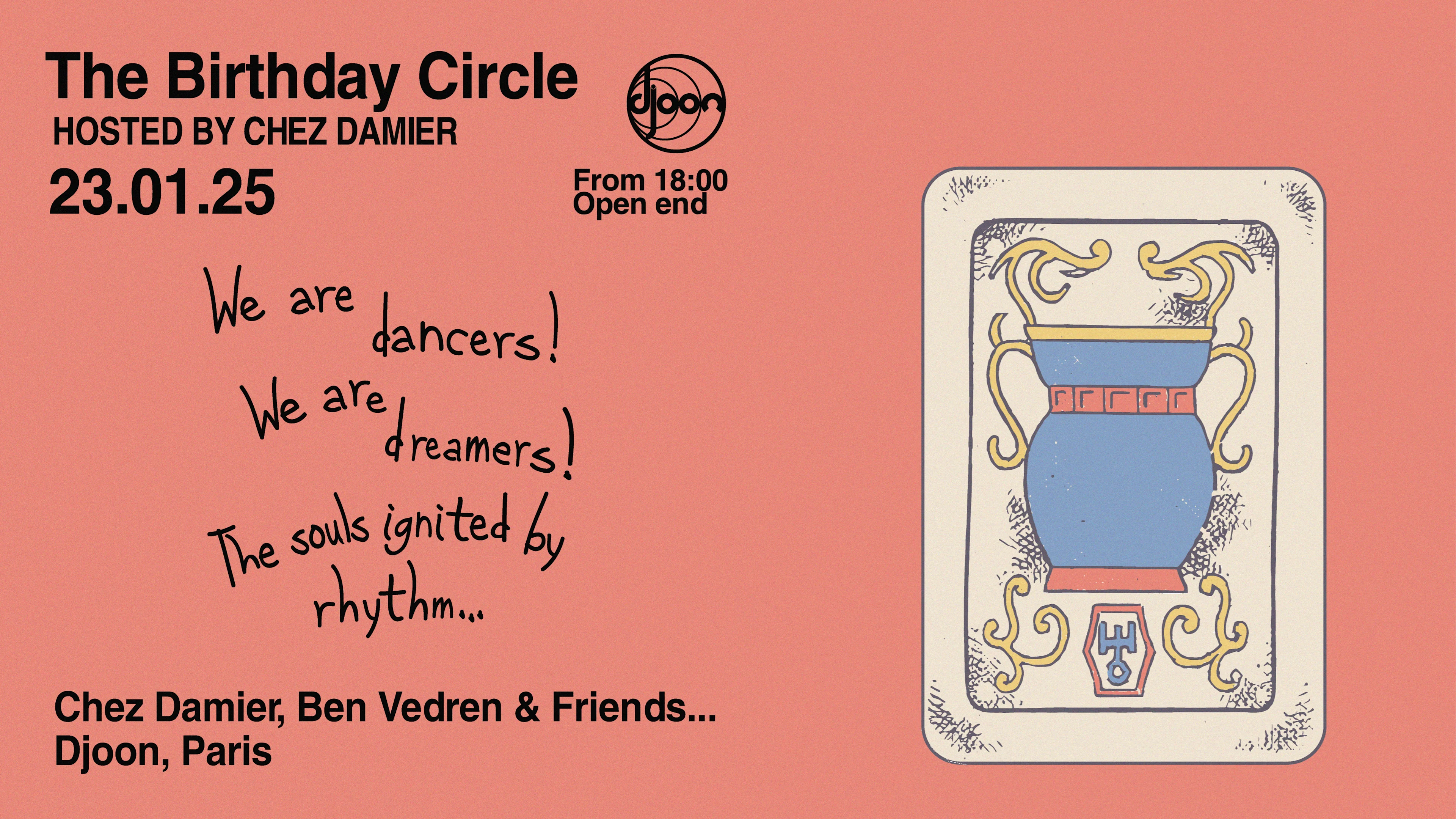 Chez Damier Hosting The Birthday Circle Cover