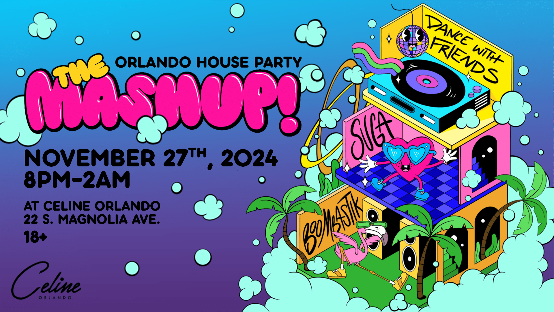 Ohp Presents: The Mashup! 3 Parties, 1 Unforgettable Night! Cover