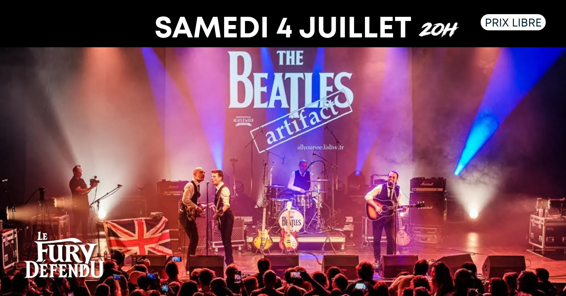 Concert Tribute - The Beatles Artifact Cover