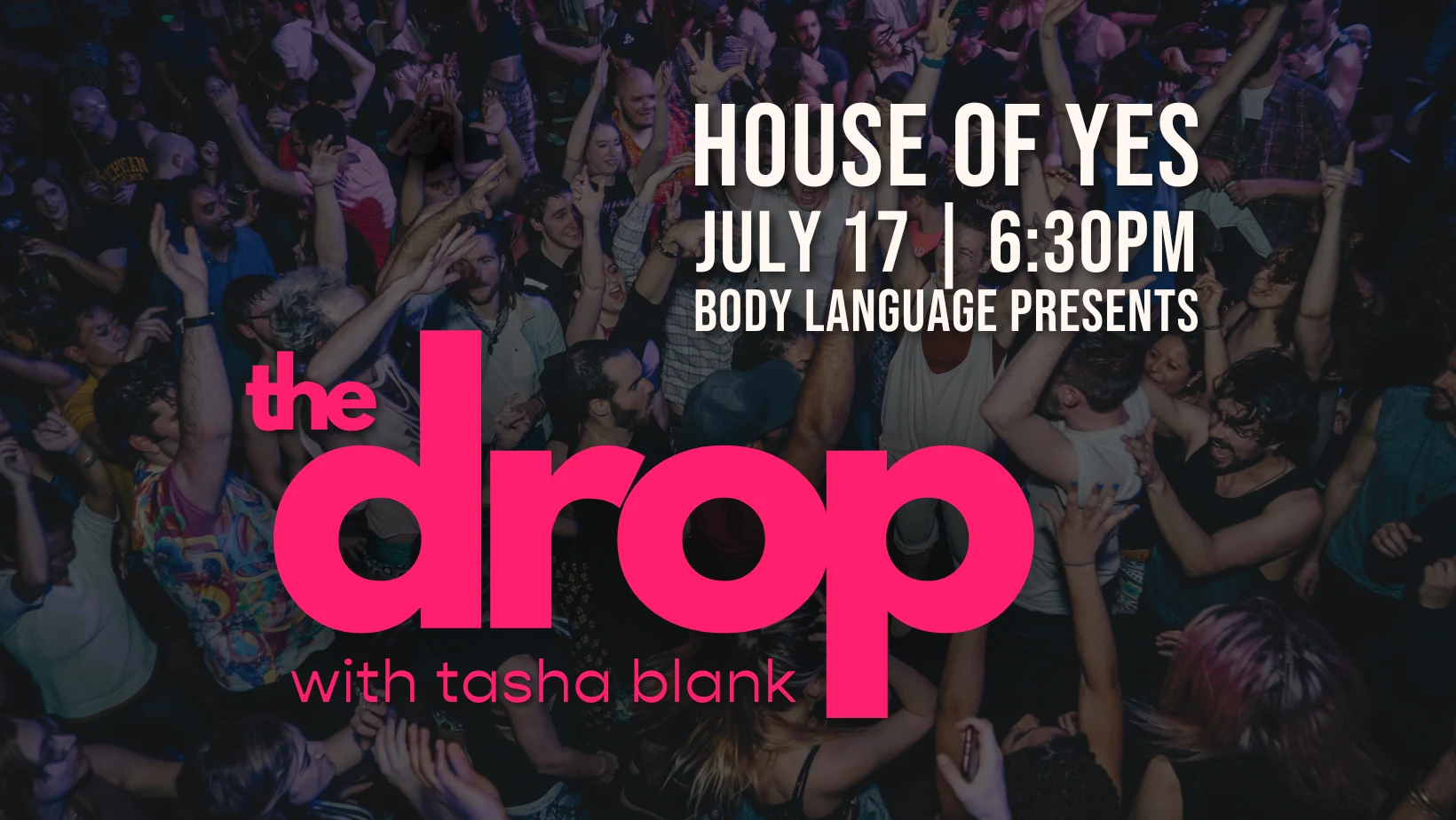 The Drop With Tasha Blank Cover