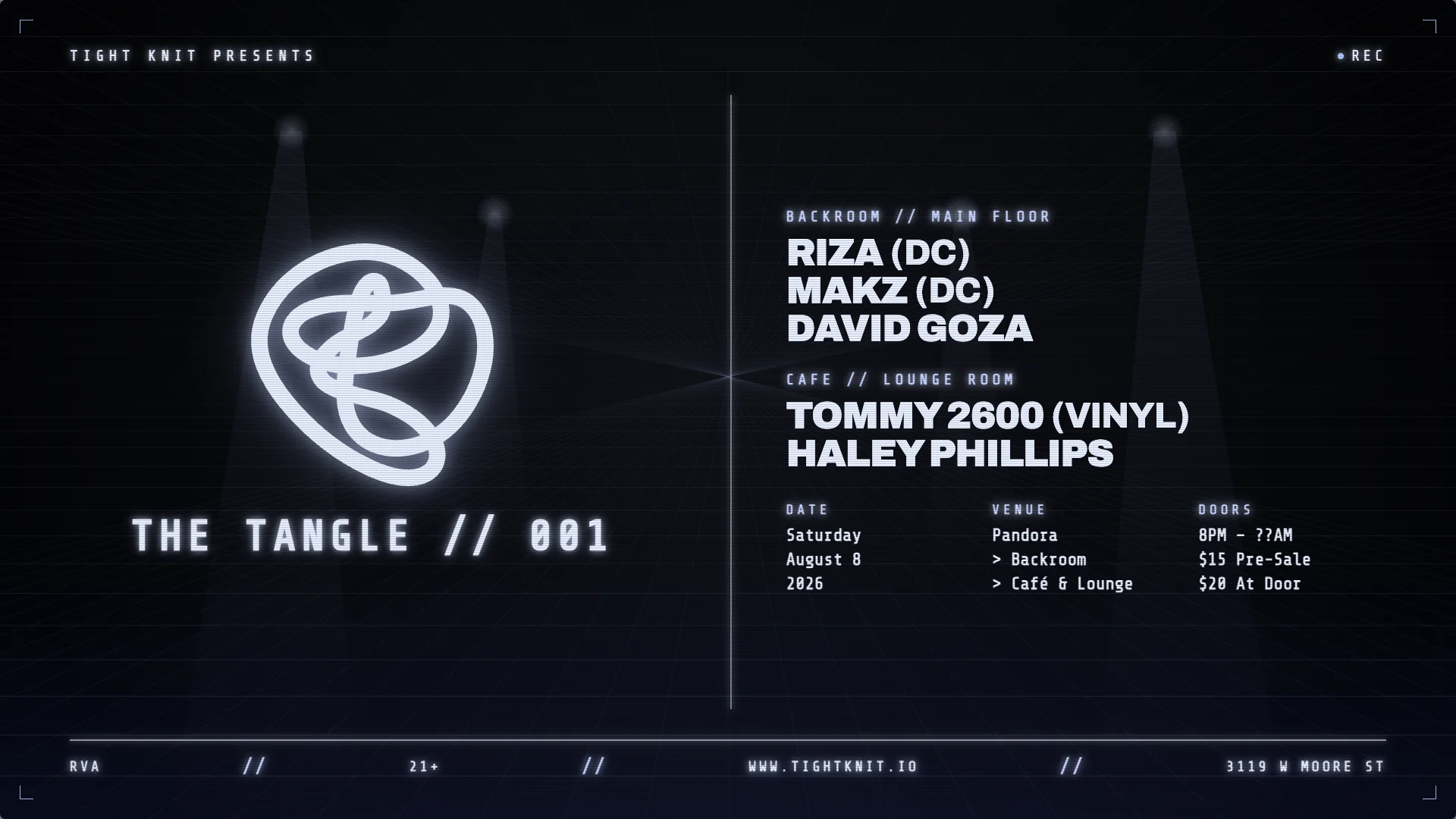 Tight Knit Presents // The Tangle // 001 Cover