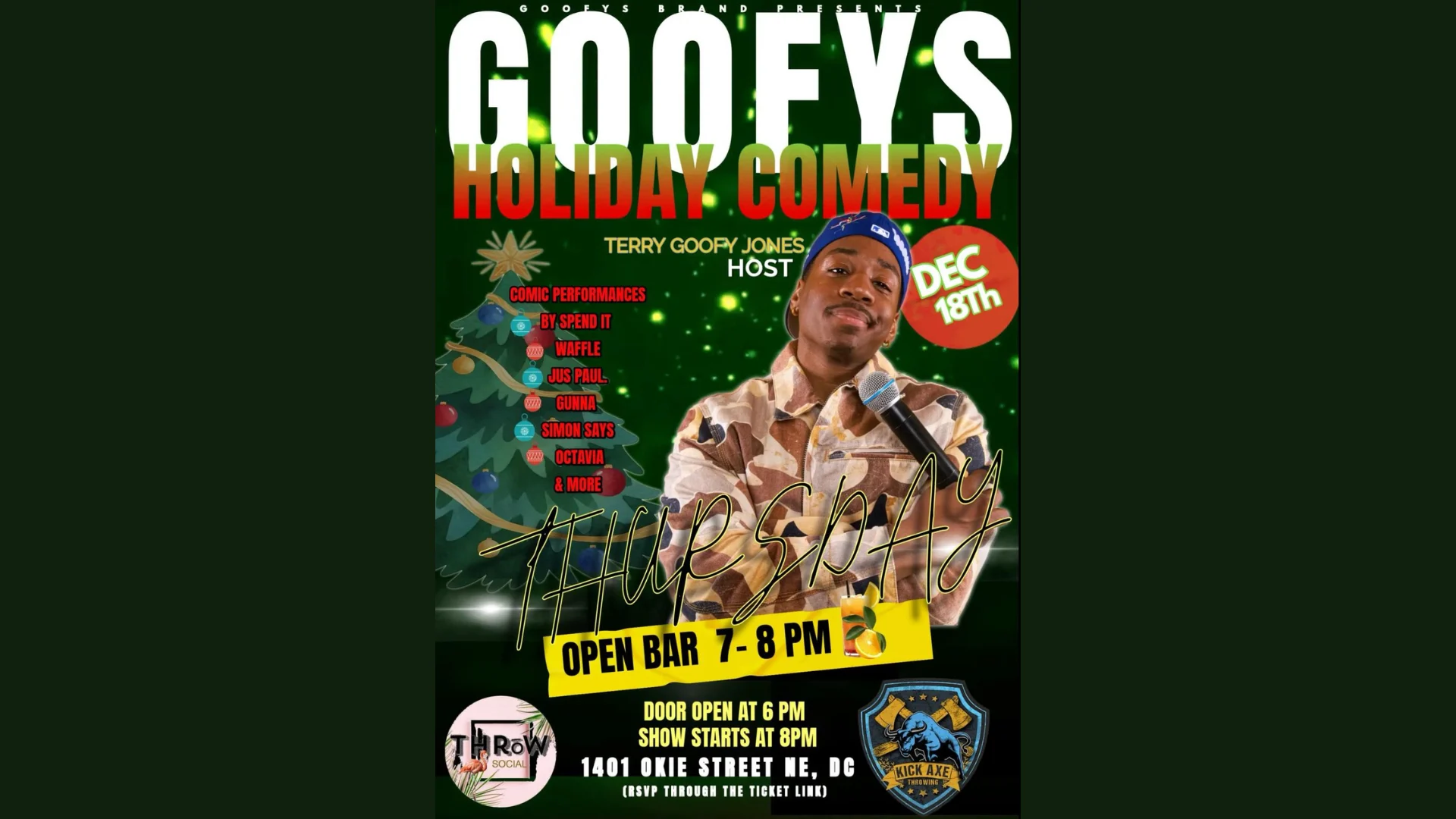 Goofys Holiday Comedy Show Cover