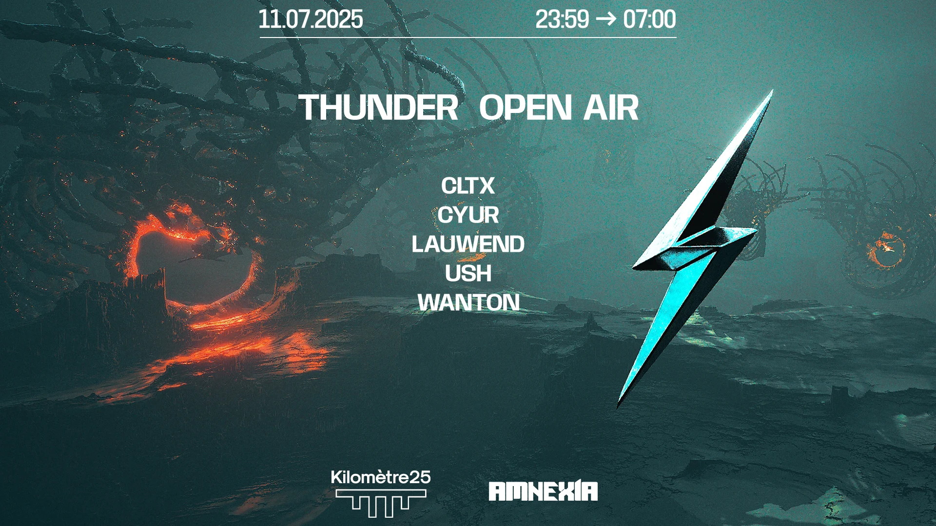 Thunder : Cltx, Wanton, Cyur, Ush & Lauwend Cover