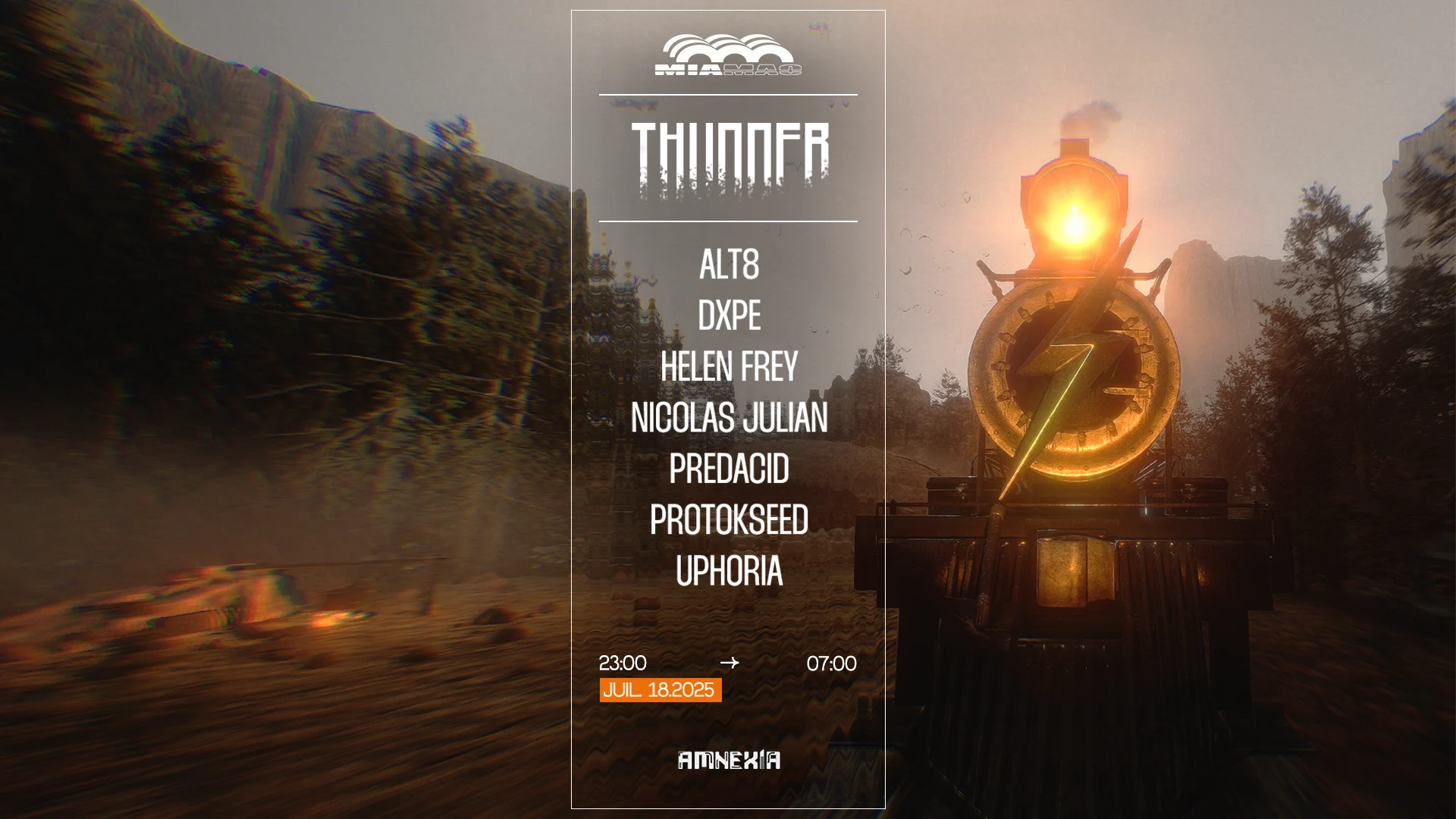 Thunder : Nicolas Julian, Helen Frey, Protokseed & More Cover