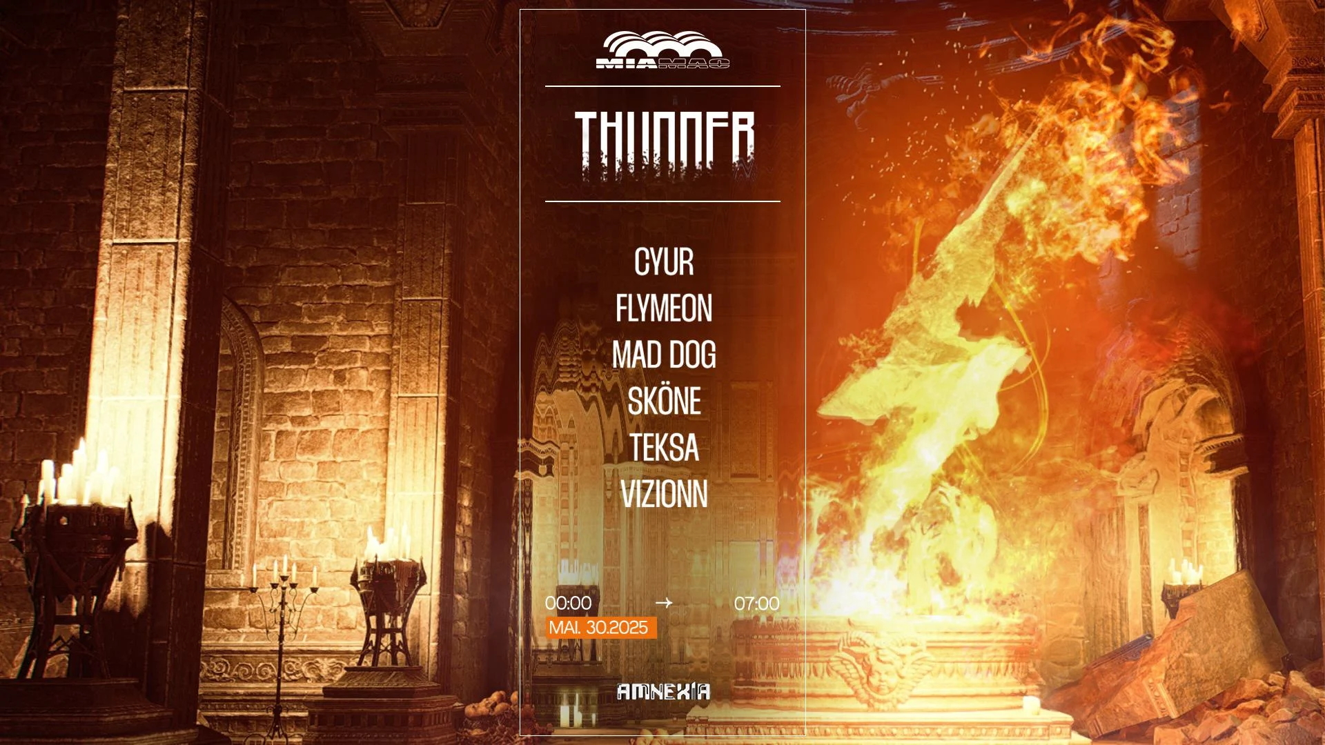 Thunder X Mia Mao : Sköne, Teksa, Mad Dog, Vizionn & More Cover