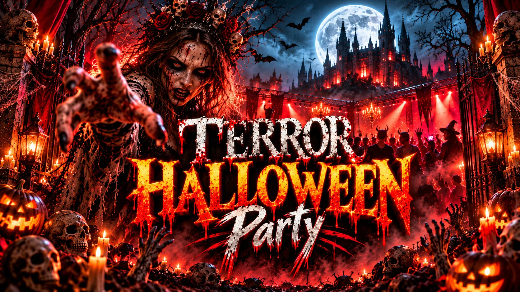 Terror Halloween Party 2026 Cover