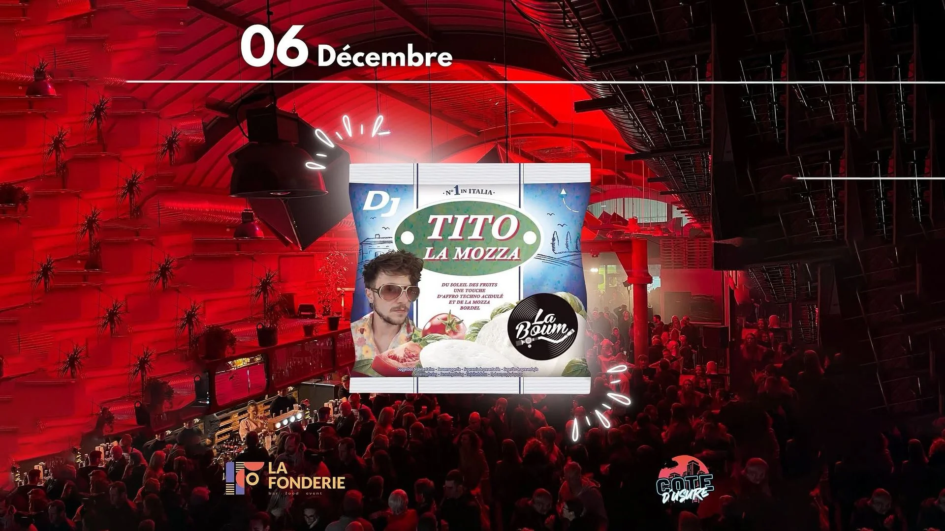 Tito La Mozza À La Fonderie Cover