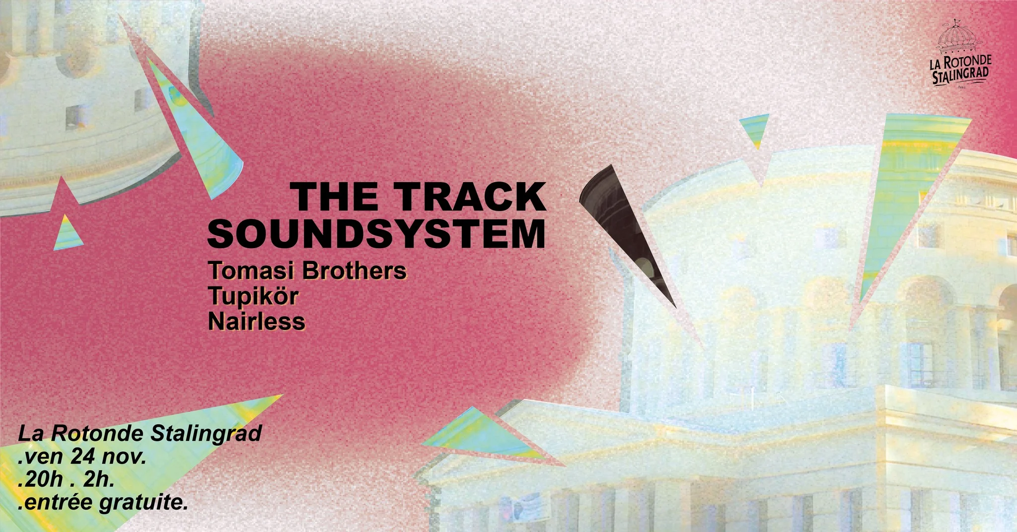 The Track Soundsytem W/ Tomasi Brothers, Tupikör, Nairless Cover