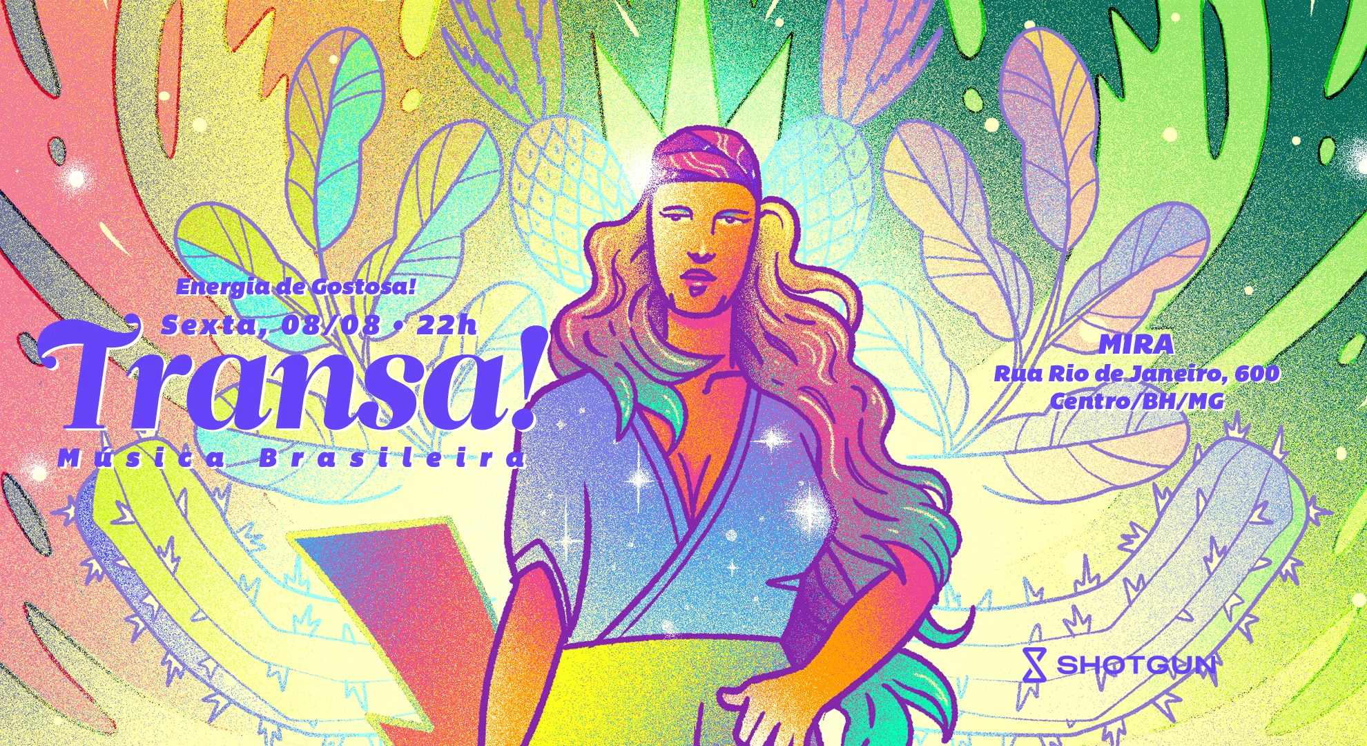 Transa! No Mira 08/08 - 22h Cover