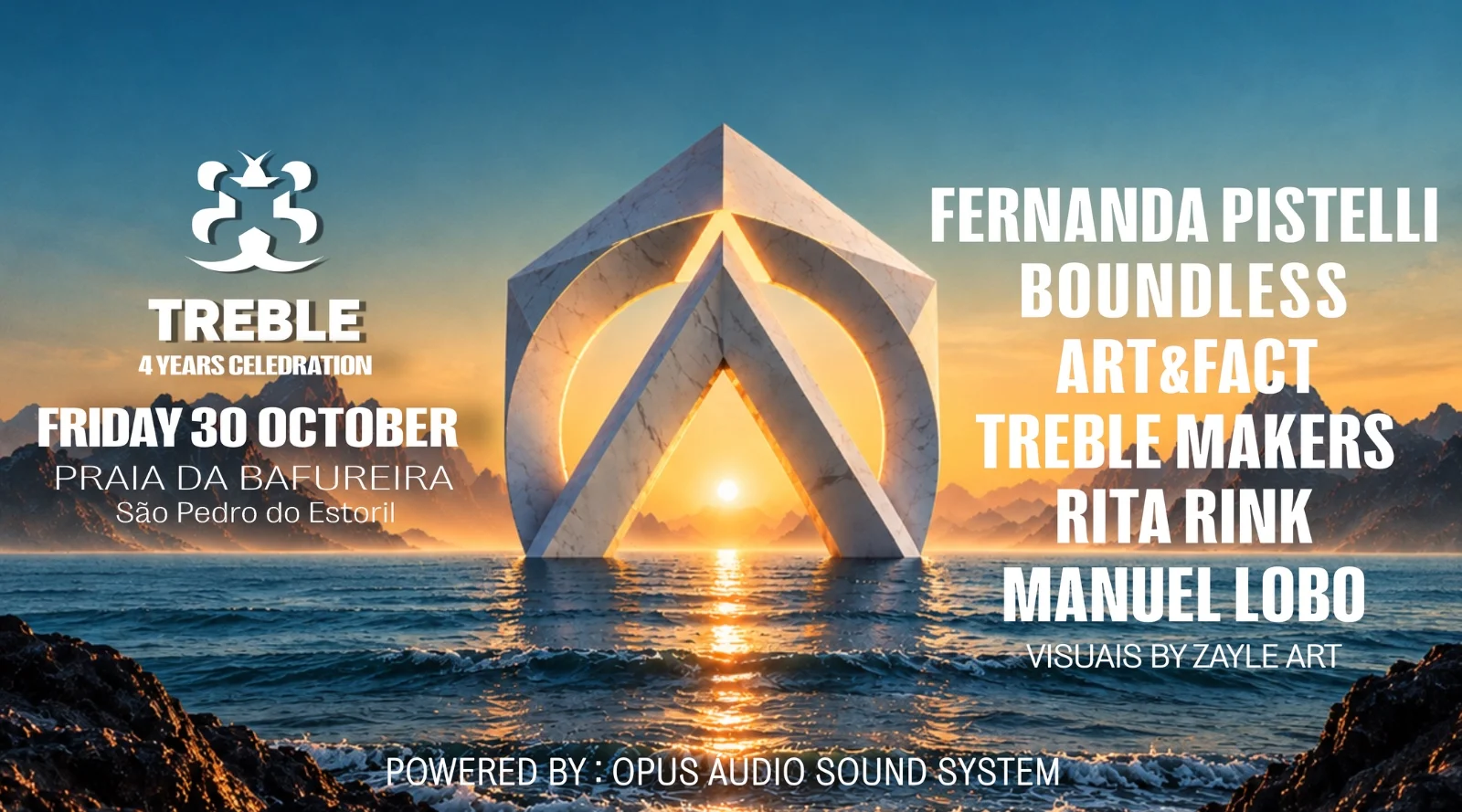 Treble 4 Years Celebration - Fernanda Pistelli + Boundless Cover