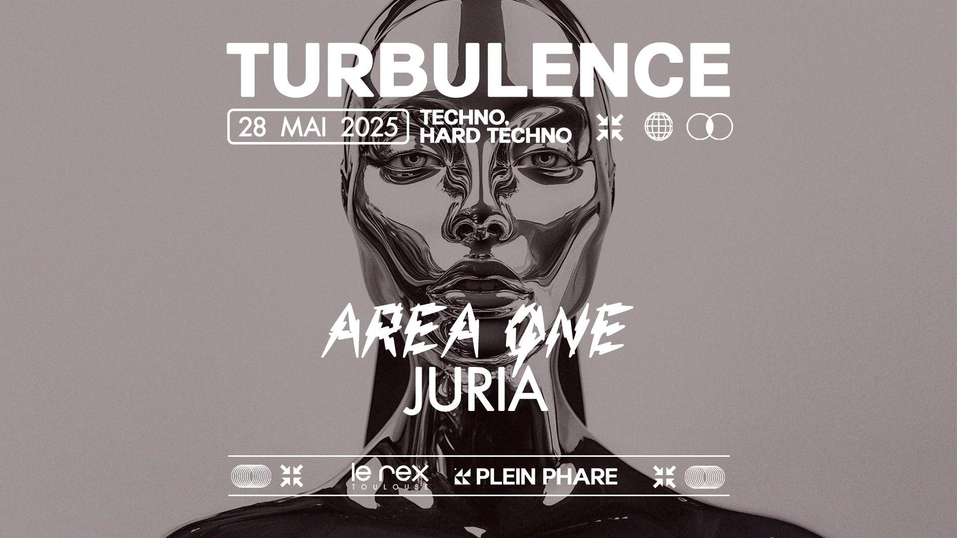 Turbulence W/ Area Øne & Juria Cover