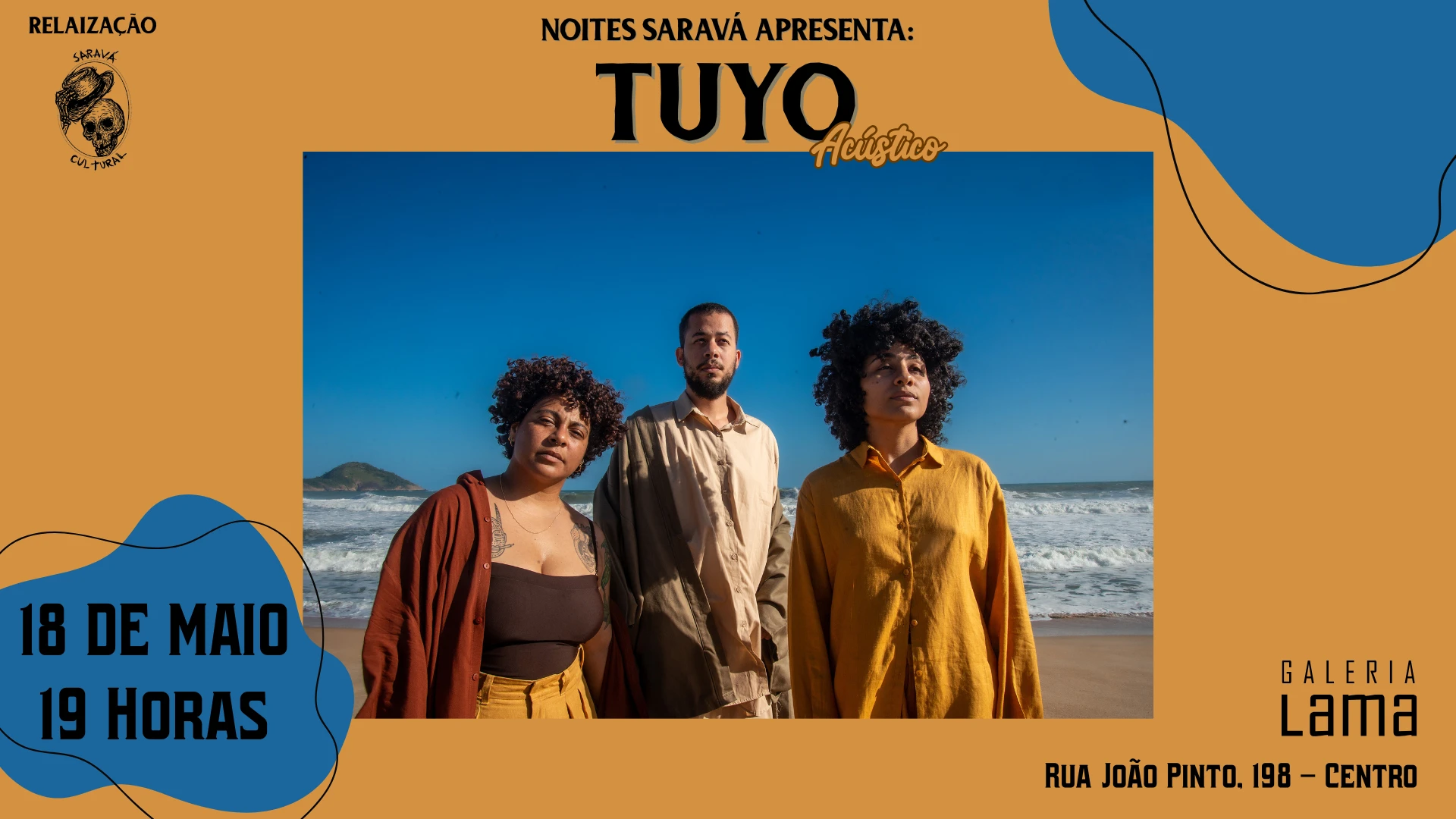 Noites Saravá Apresenta Tuyo Em Florianópolis Cover