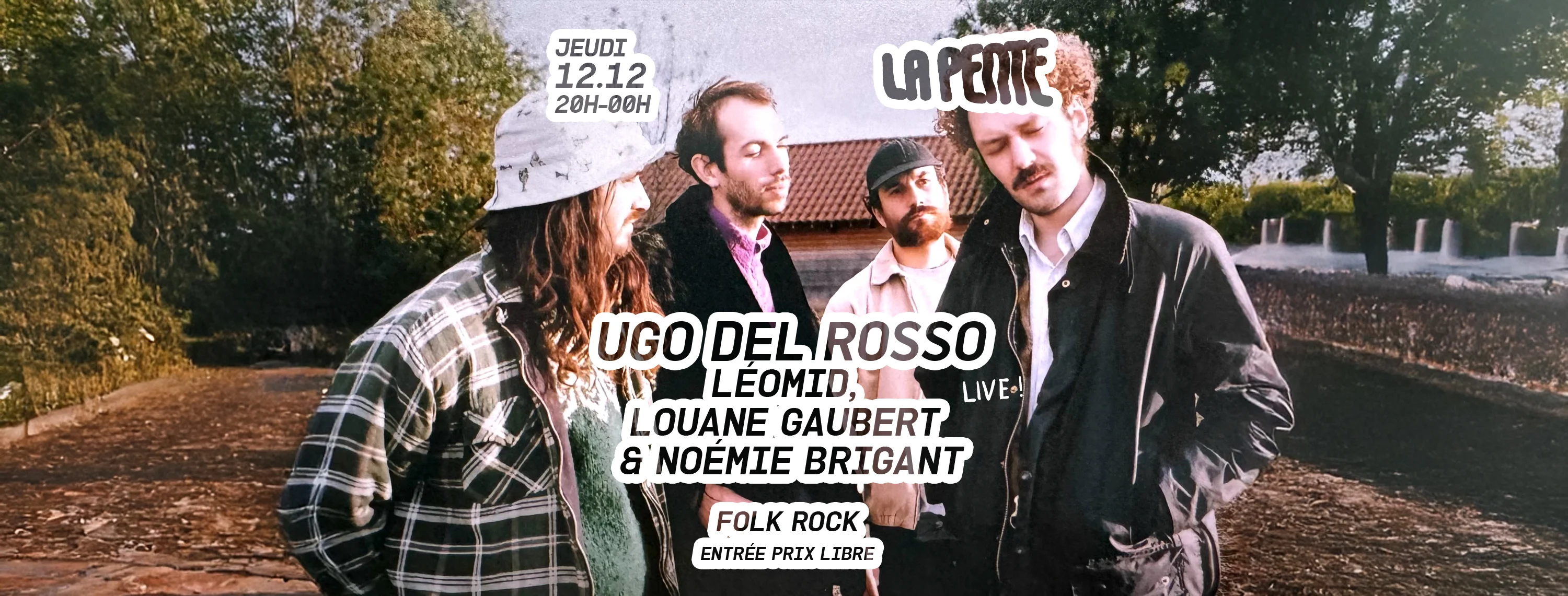 Concert : Ugo Del Rosso, Léomid & More Cover