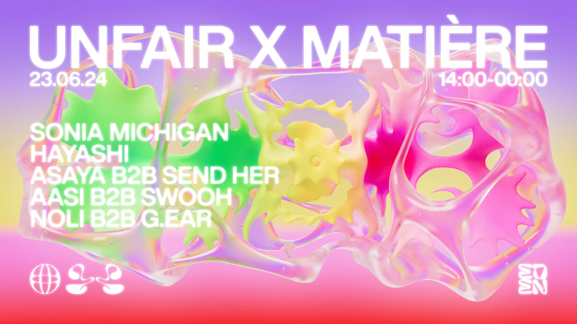Eden Open Air : Unfair X Matière Cover