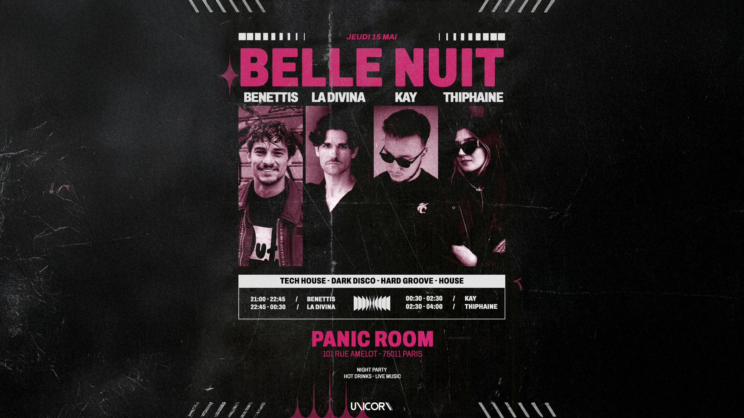 Unicorn Présente : Belle Nuit Cover