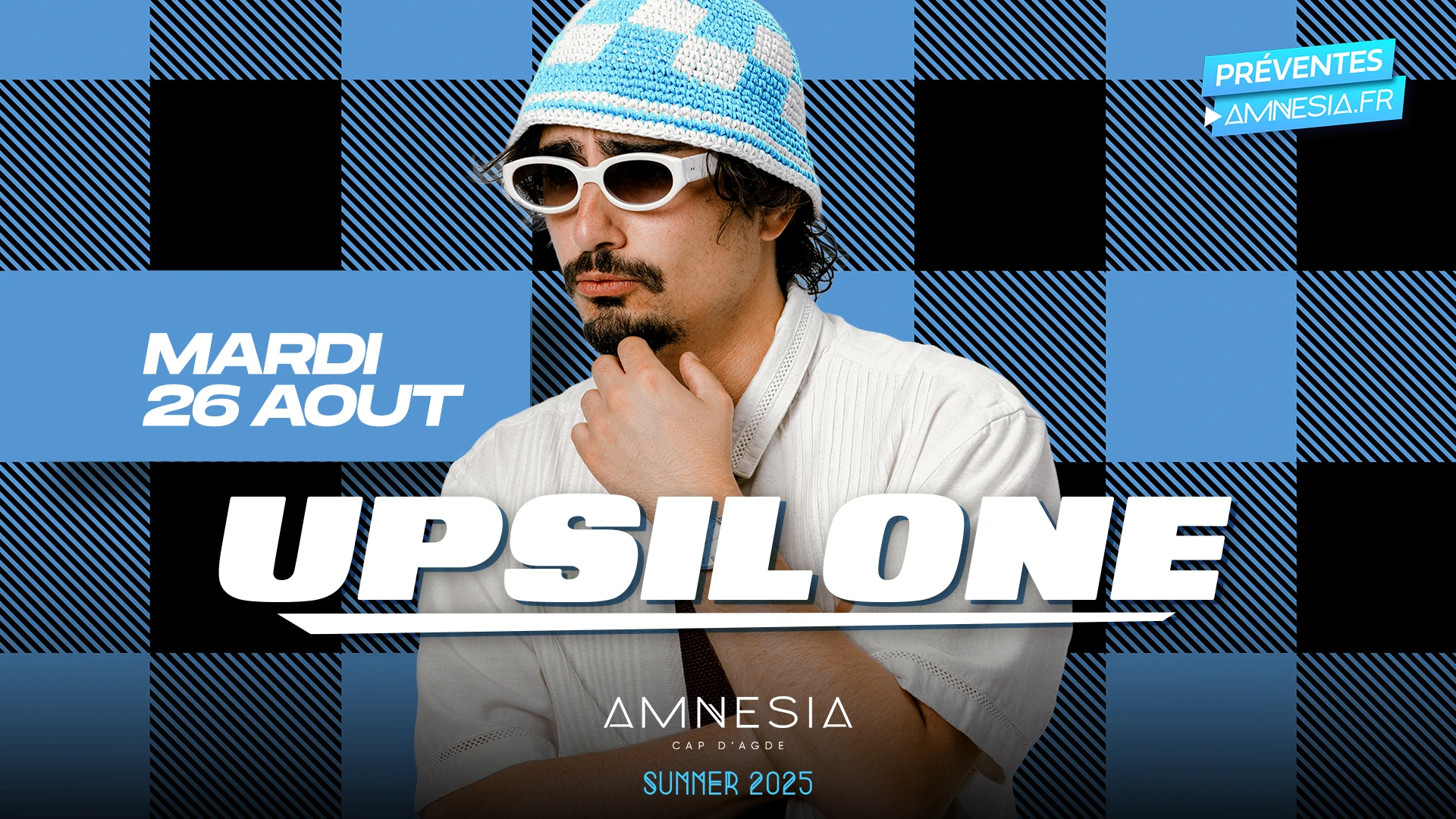 Upsilone @ Amnesia Cover