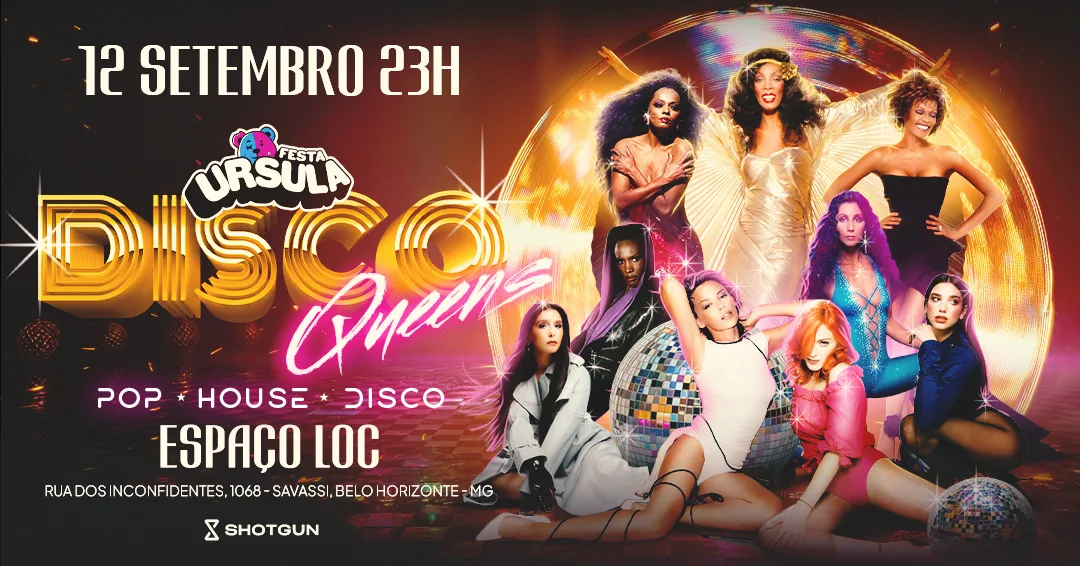 Ursula • Disco Queens | 12 Setembro - 23h Cover