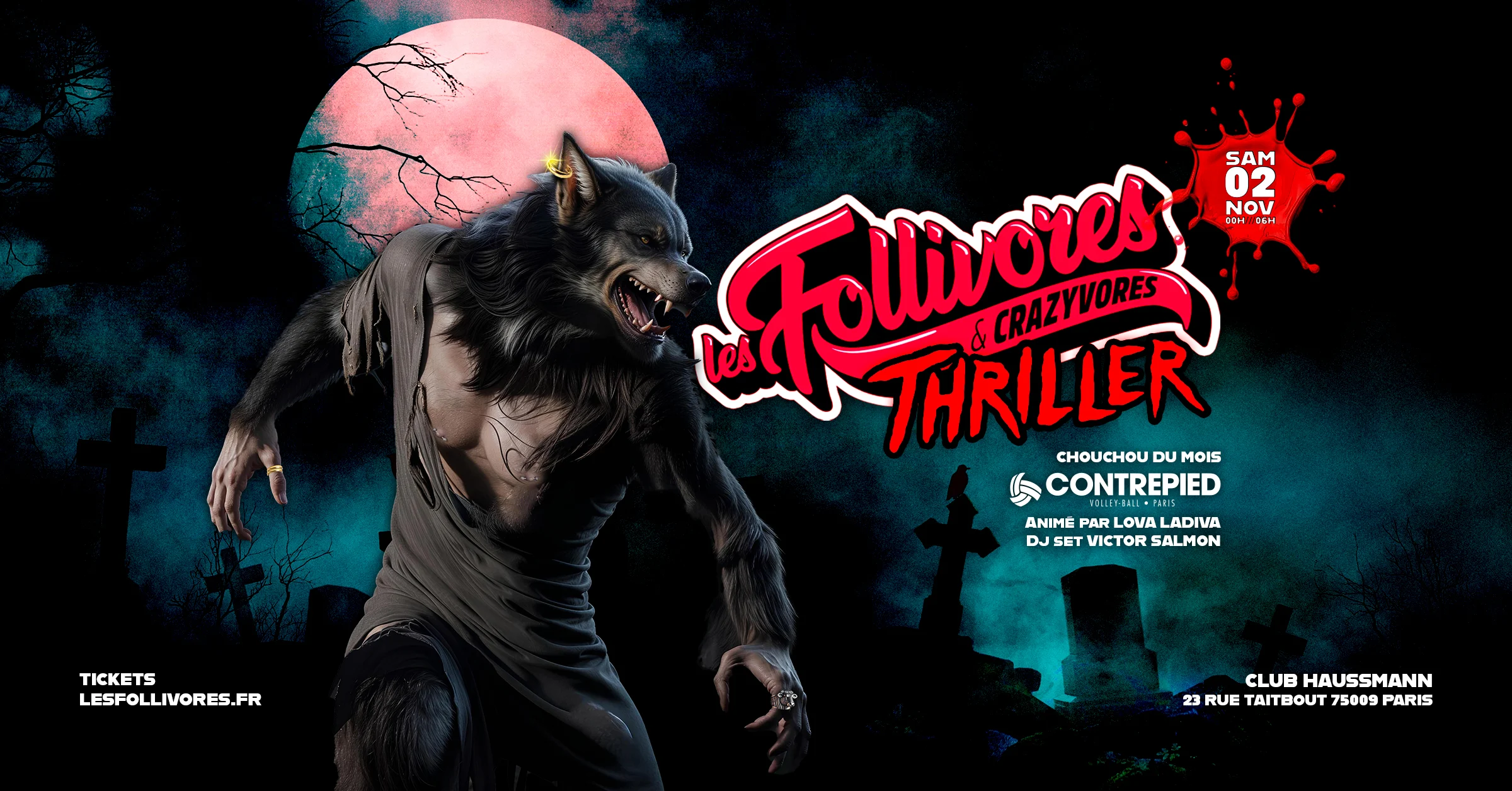 Les Follivores Thriller Cover