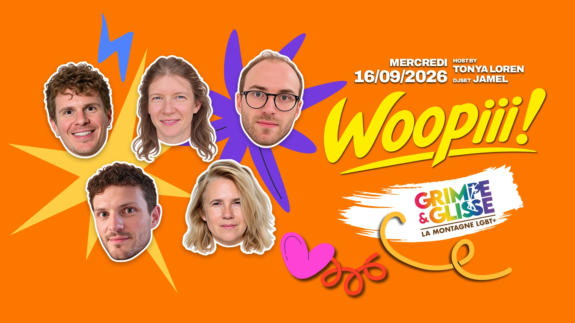 Woopiii Reçoit Grimpe & Glisse Cover