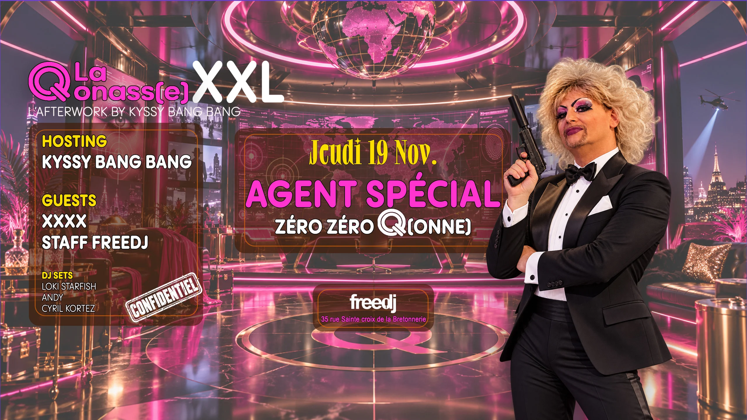 La Qonasse Xxl -  Agent Spéciale 00q(Onnes)- S05ep12 Cover