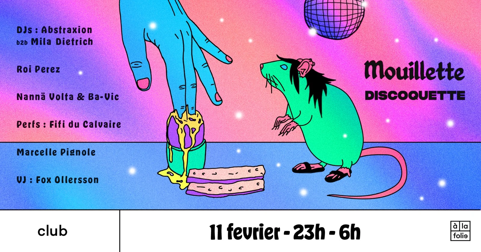 Mouillette Discoquette Cover