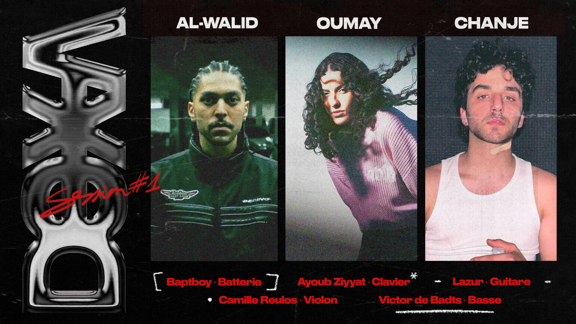 Doxa Session #1 Al-Walid + Oumay + Chanje Cover