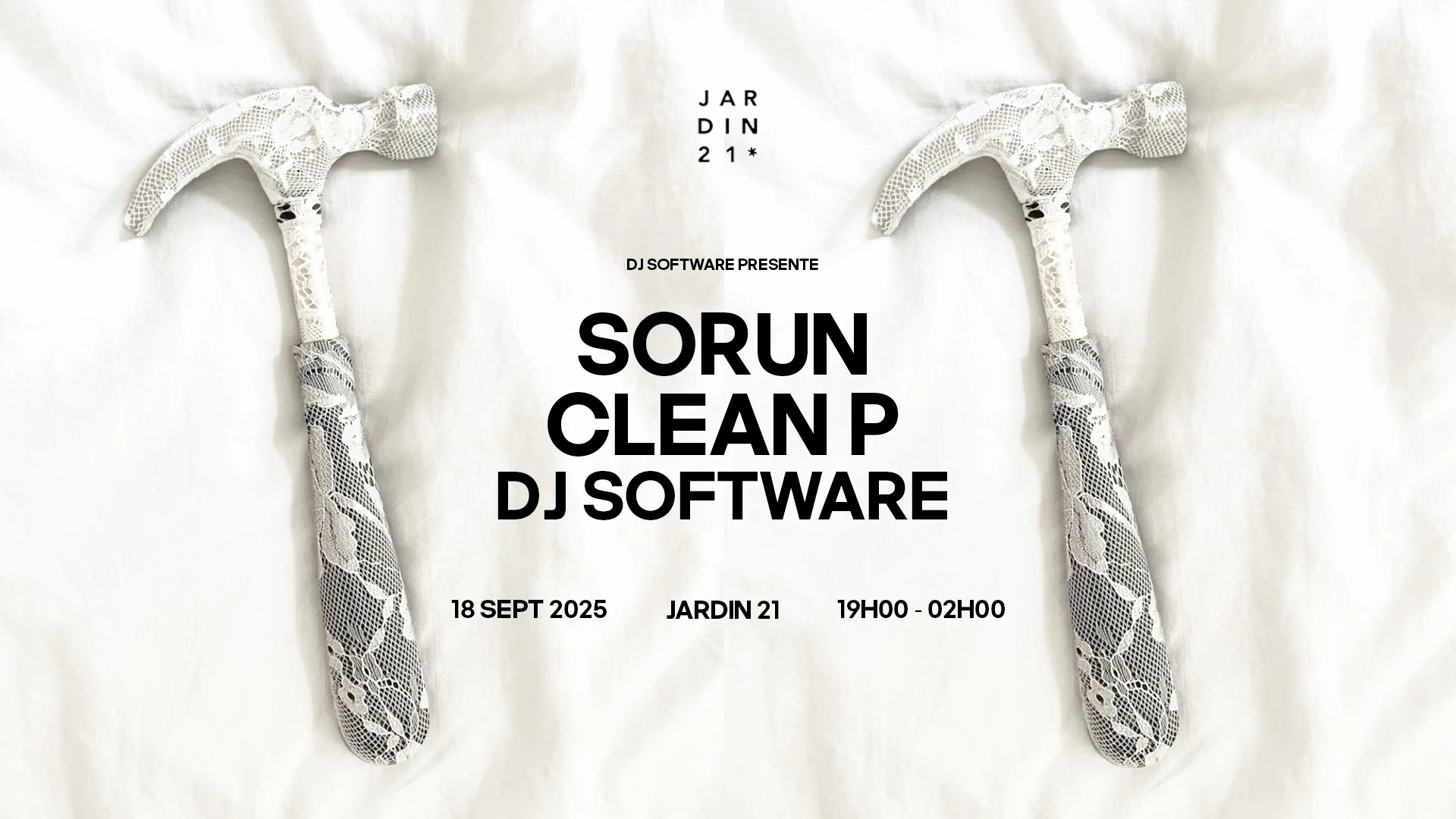 Dj Software X Jardin21 - Open Air Cover