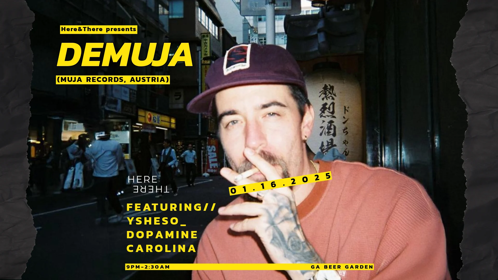 Here&There Presents Demuja Cover