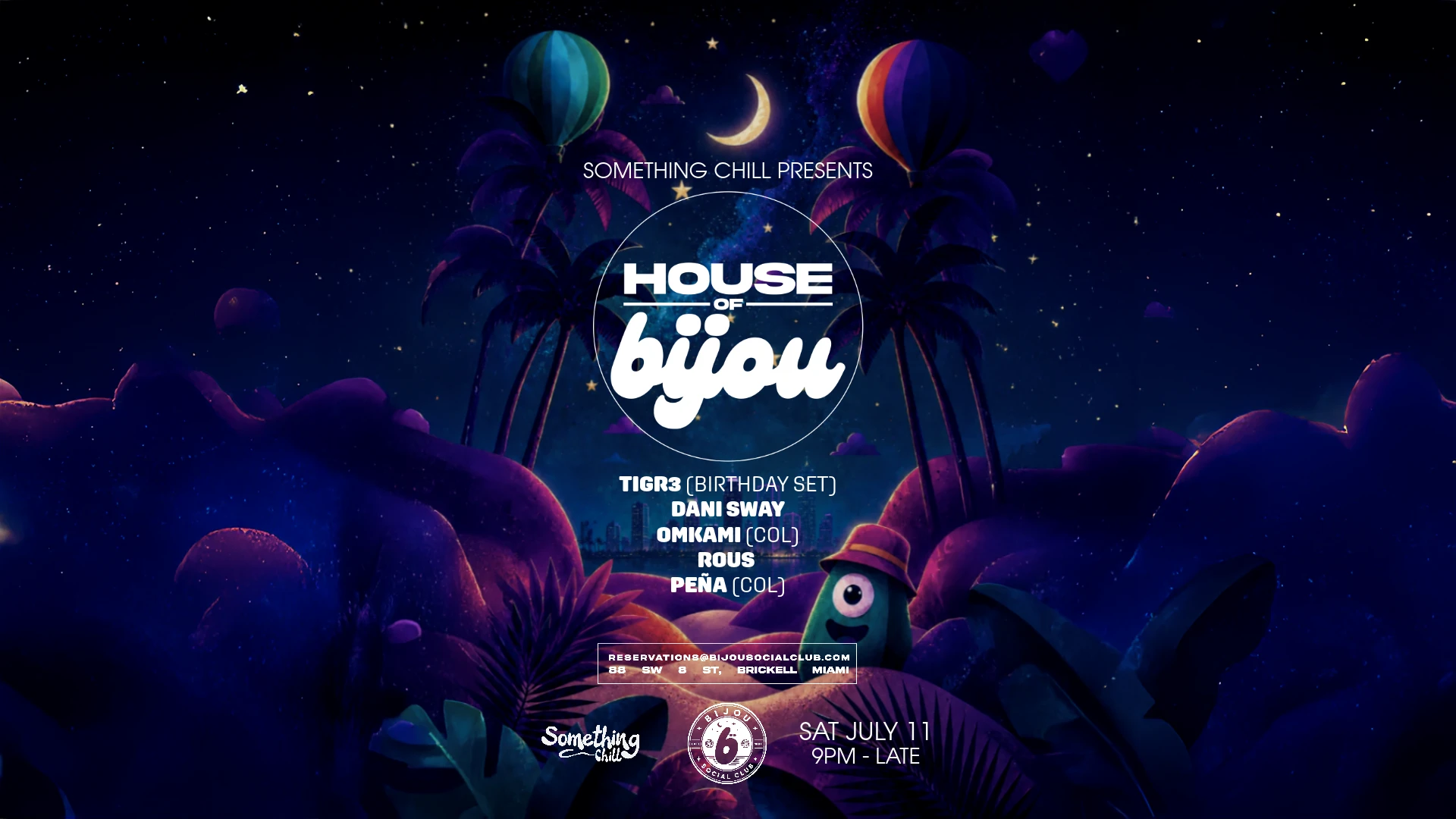 Something Chill Presents House Of Bijou Cover