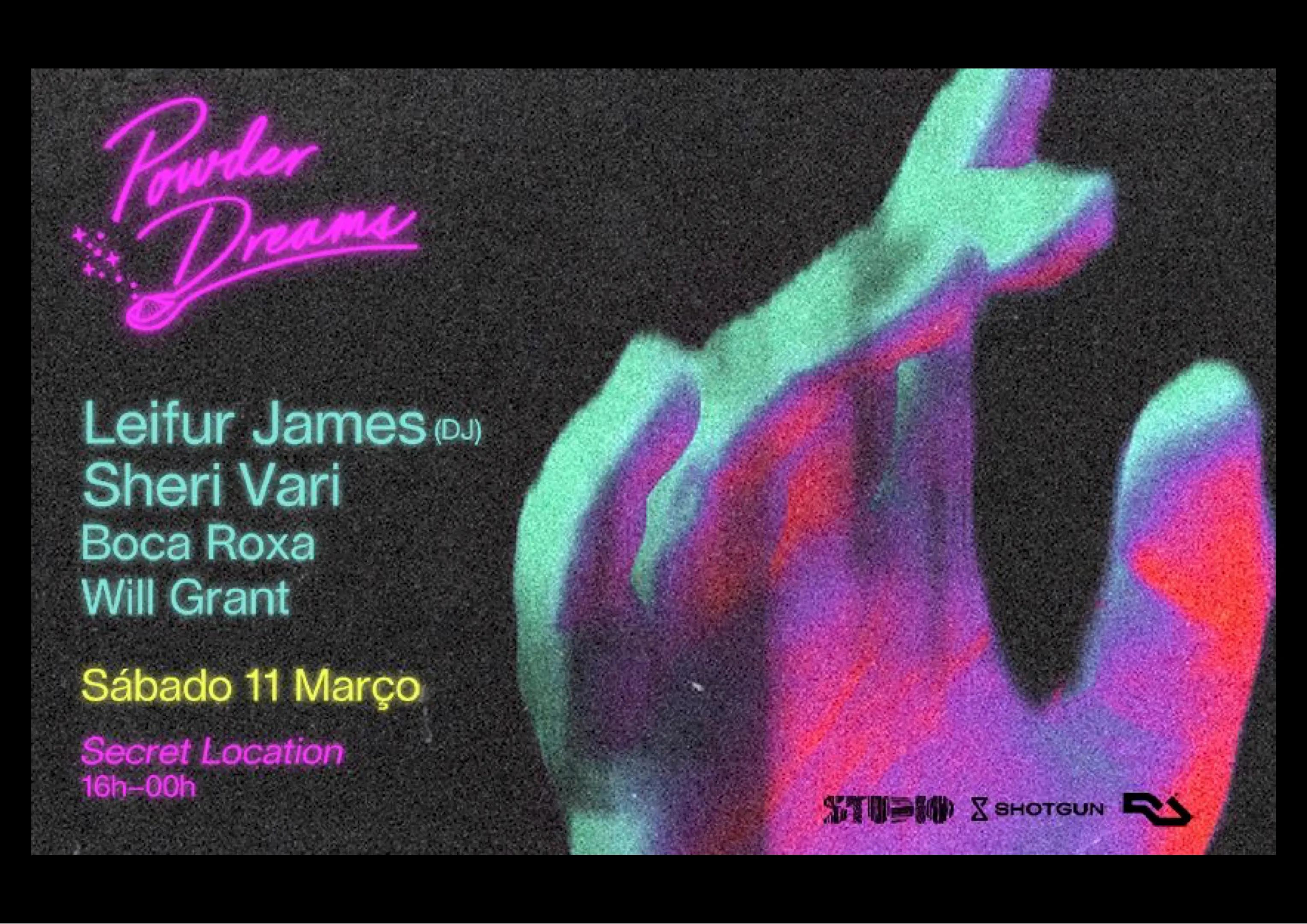 Powder Dreams  With Leifur James Cover