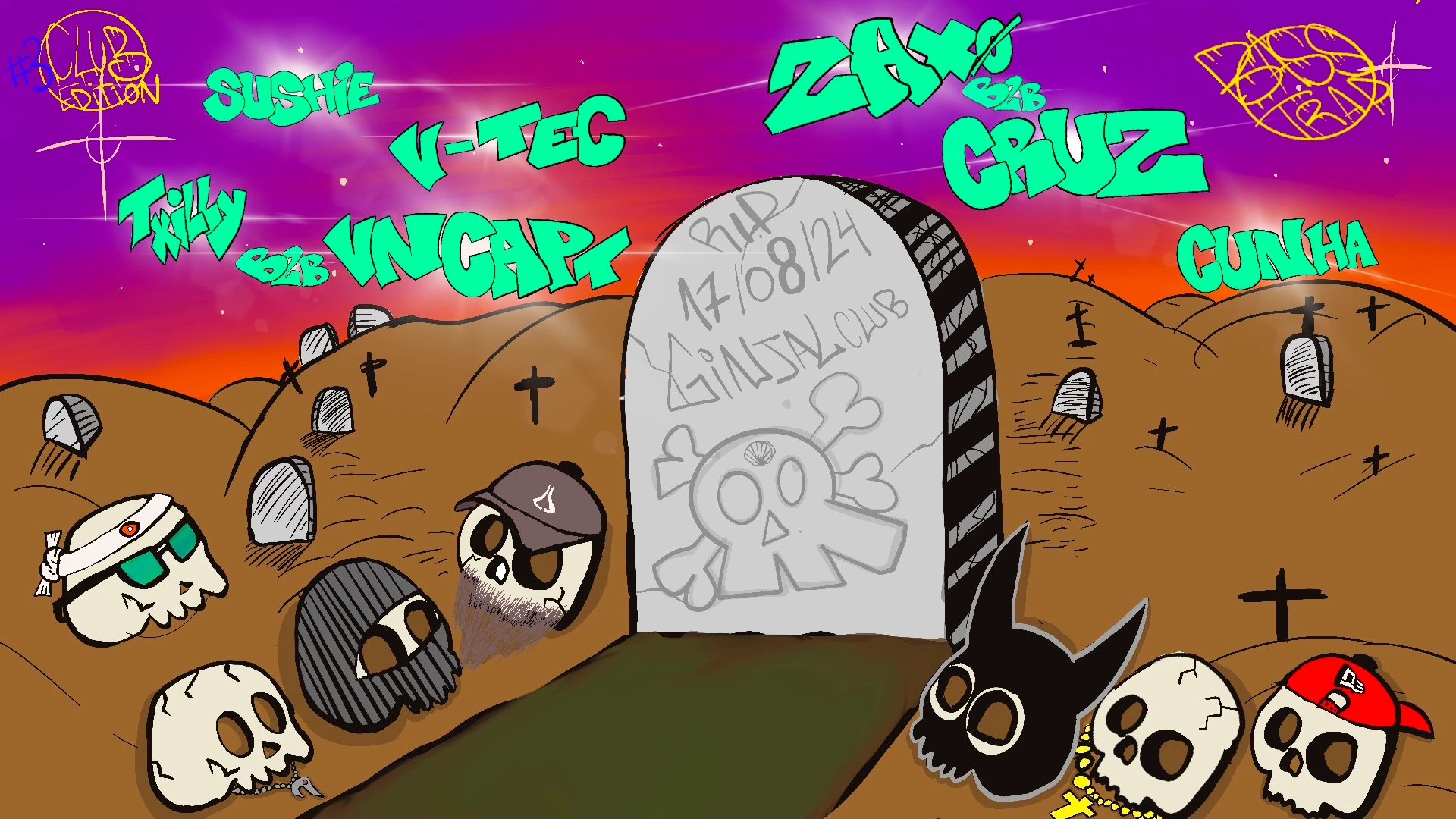 Bass Trap Club Edition #3 W/ V-Tec, Zaxø B2b Cruzz & More Cover