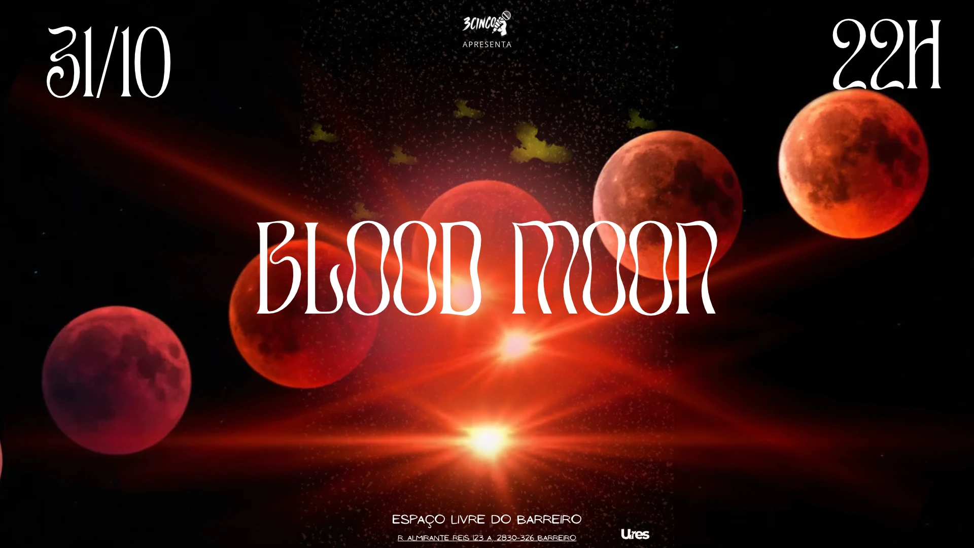 Blood Moon, By 3cinco Cover