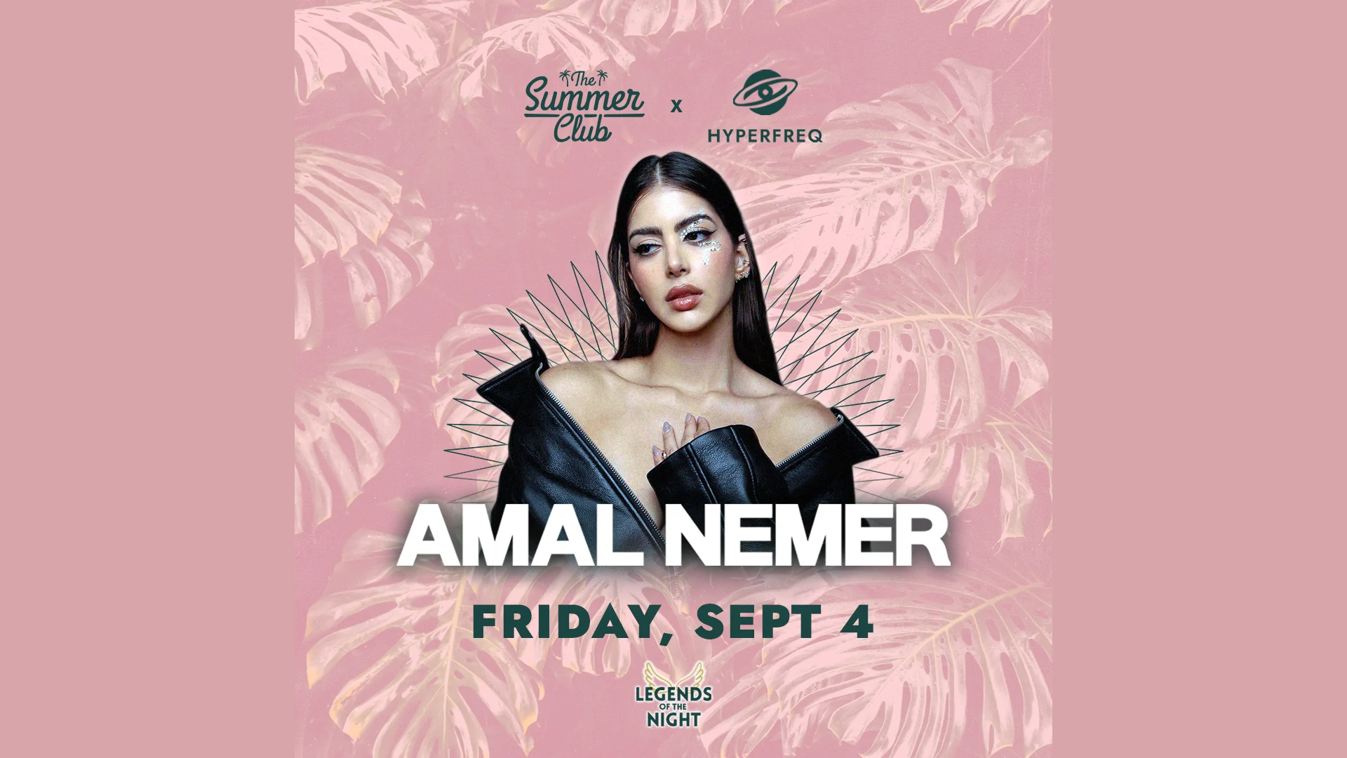 Amal Nemer @ The Summer Club Cover