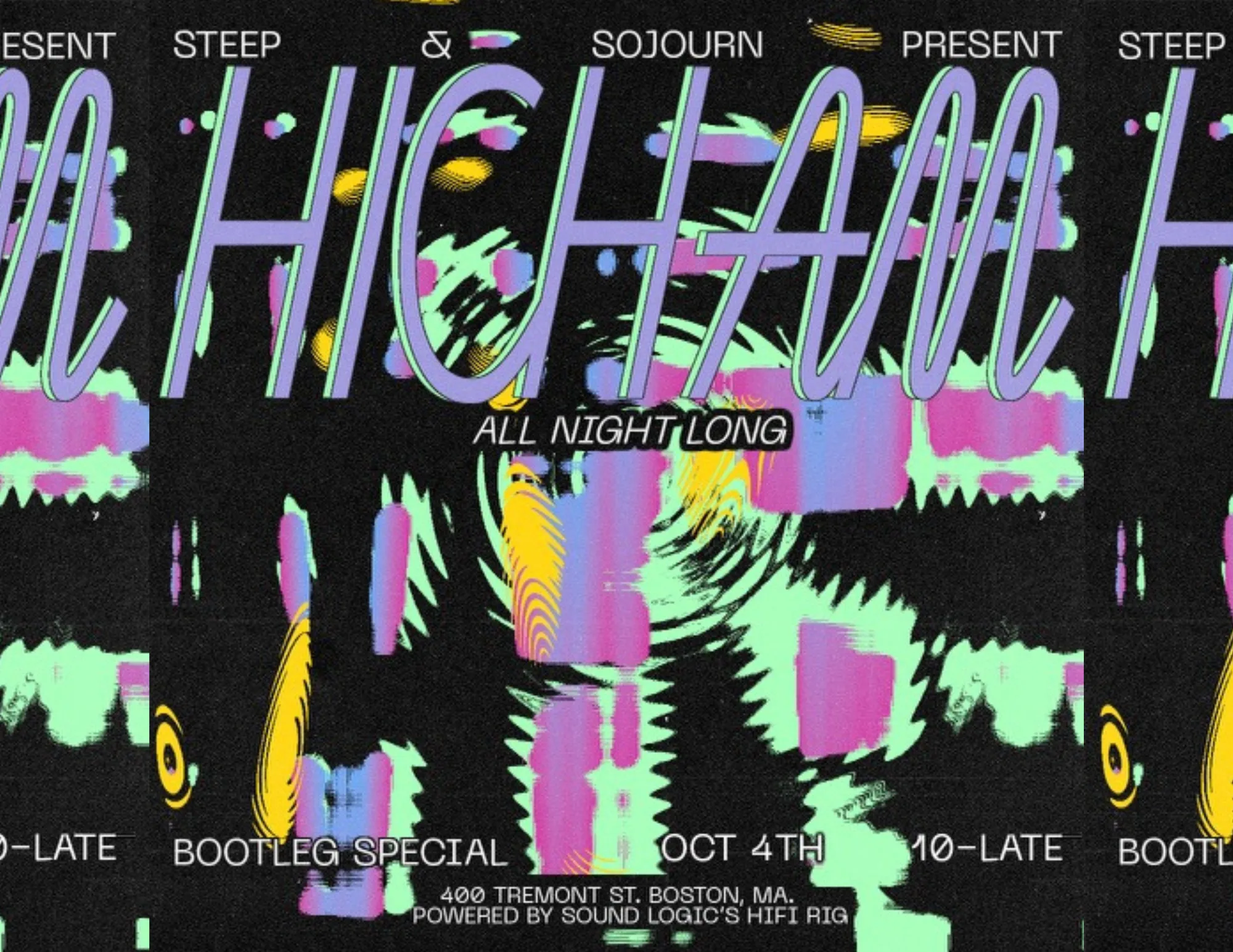 Steep & Sojourn Presents: Hicham (Fr) All Night Long Cover