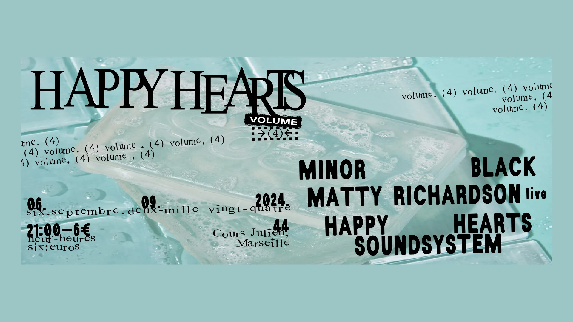 Happy Hearts Vol.4 Minor Black/ Matty Richardson / Hh Sndstm Cover