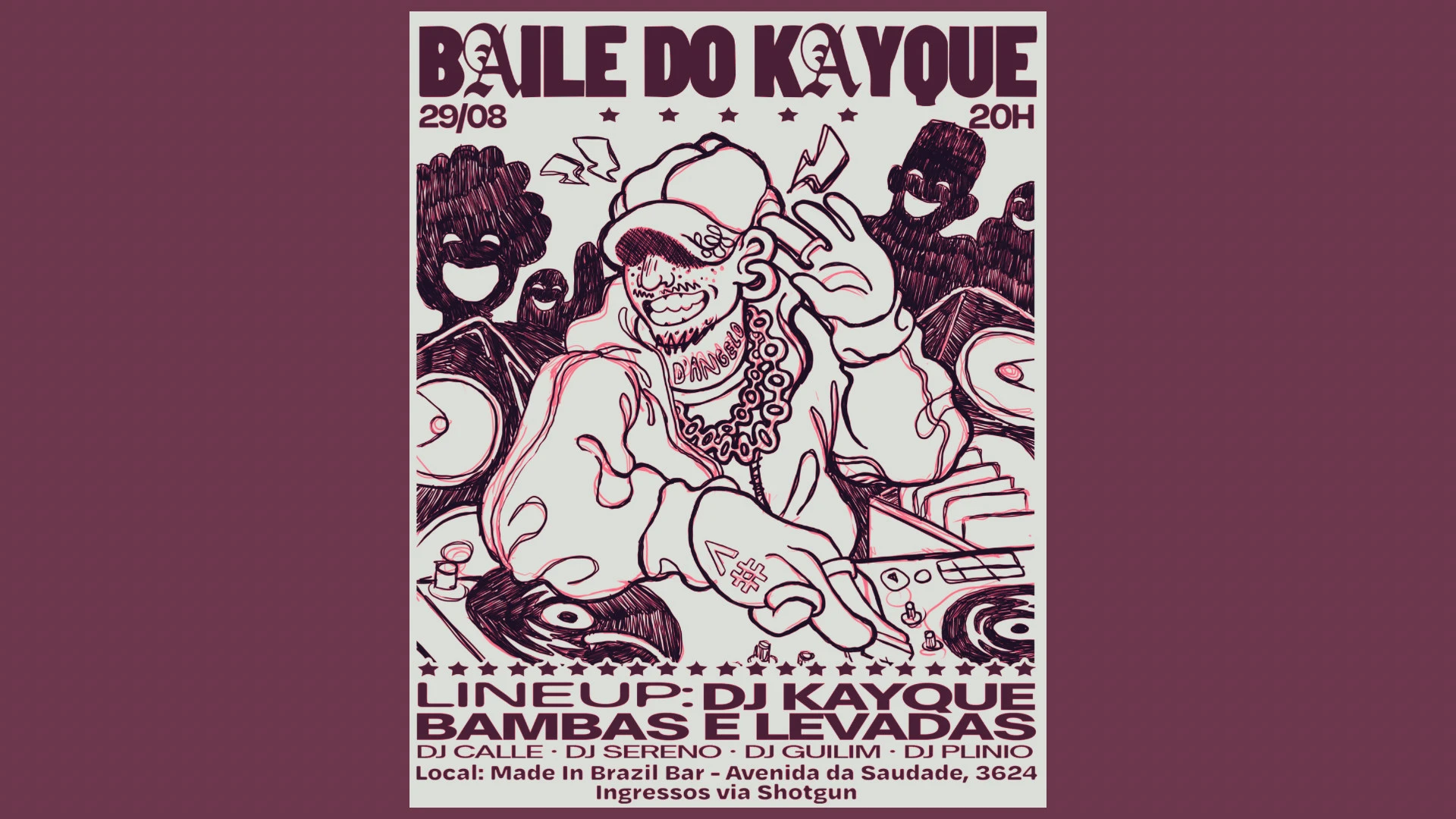 Baile Do Kayque Convida: Bambas E Levadas Cover