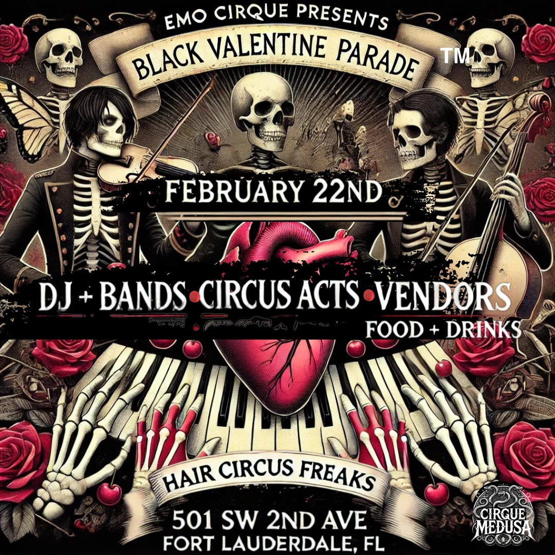 Emo Cirque: The Black Valentine Parade Cover