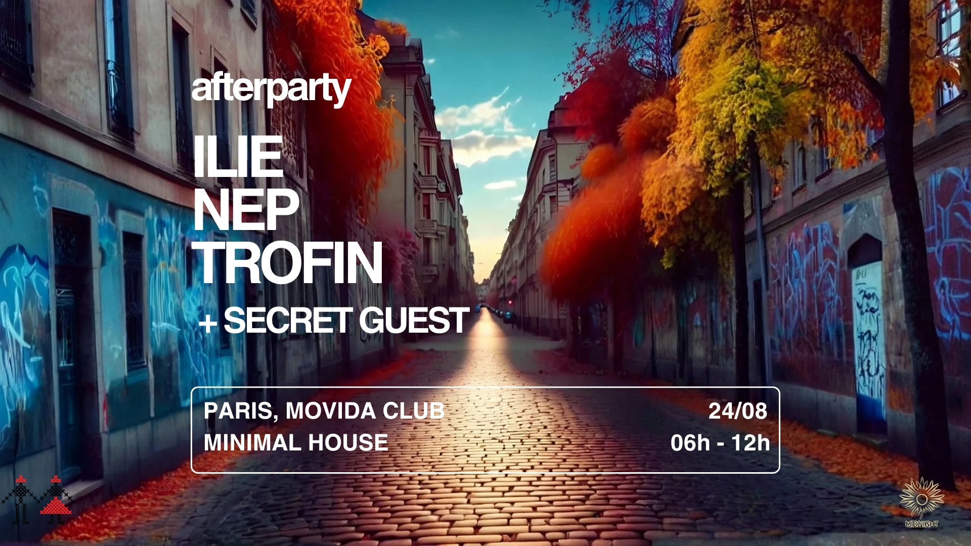 Midnight @ Movida Club : Minimal House After Party Cover