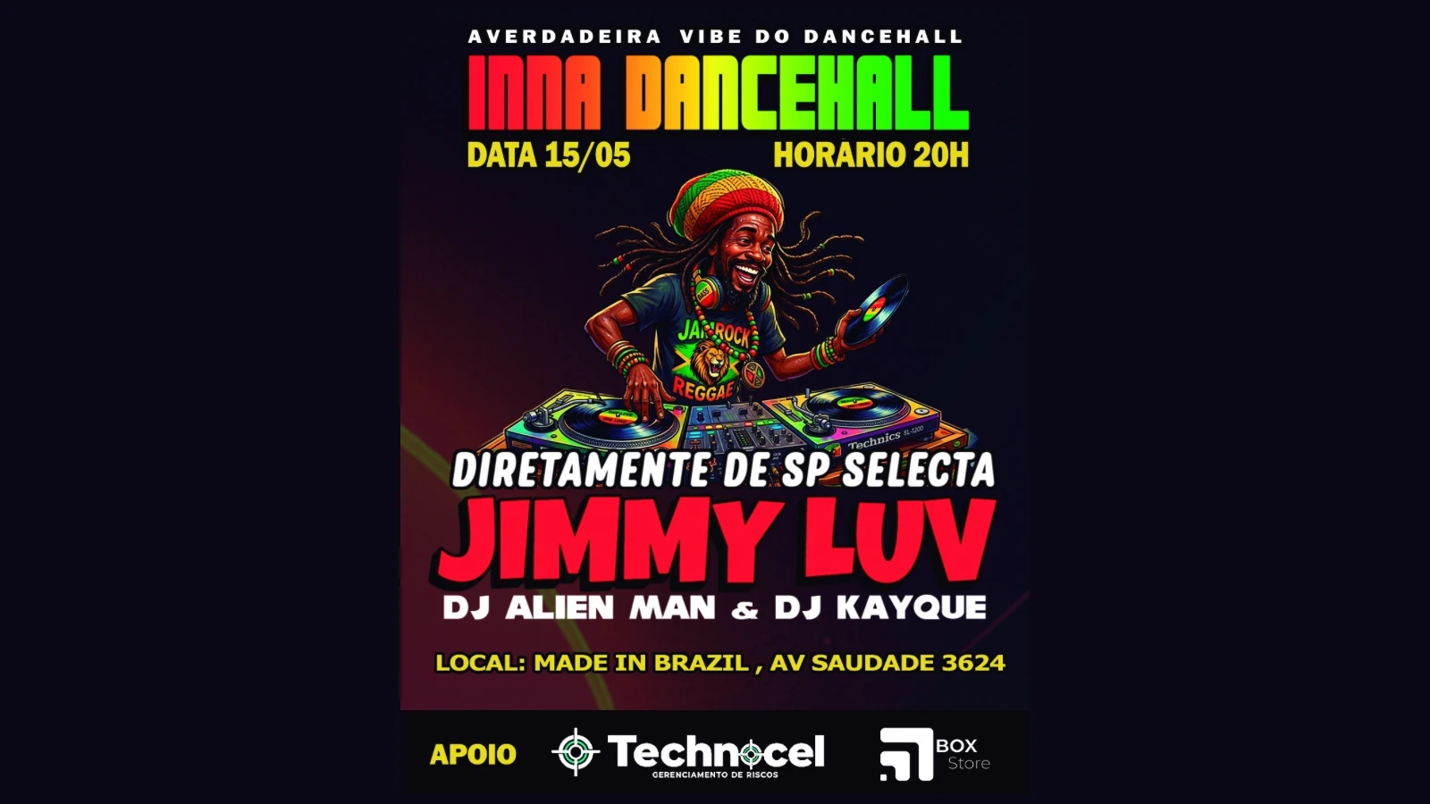 Inna Dancehall #5 Convida Jimmy Luv Cover